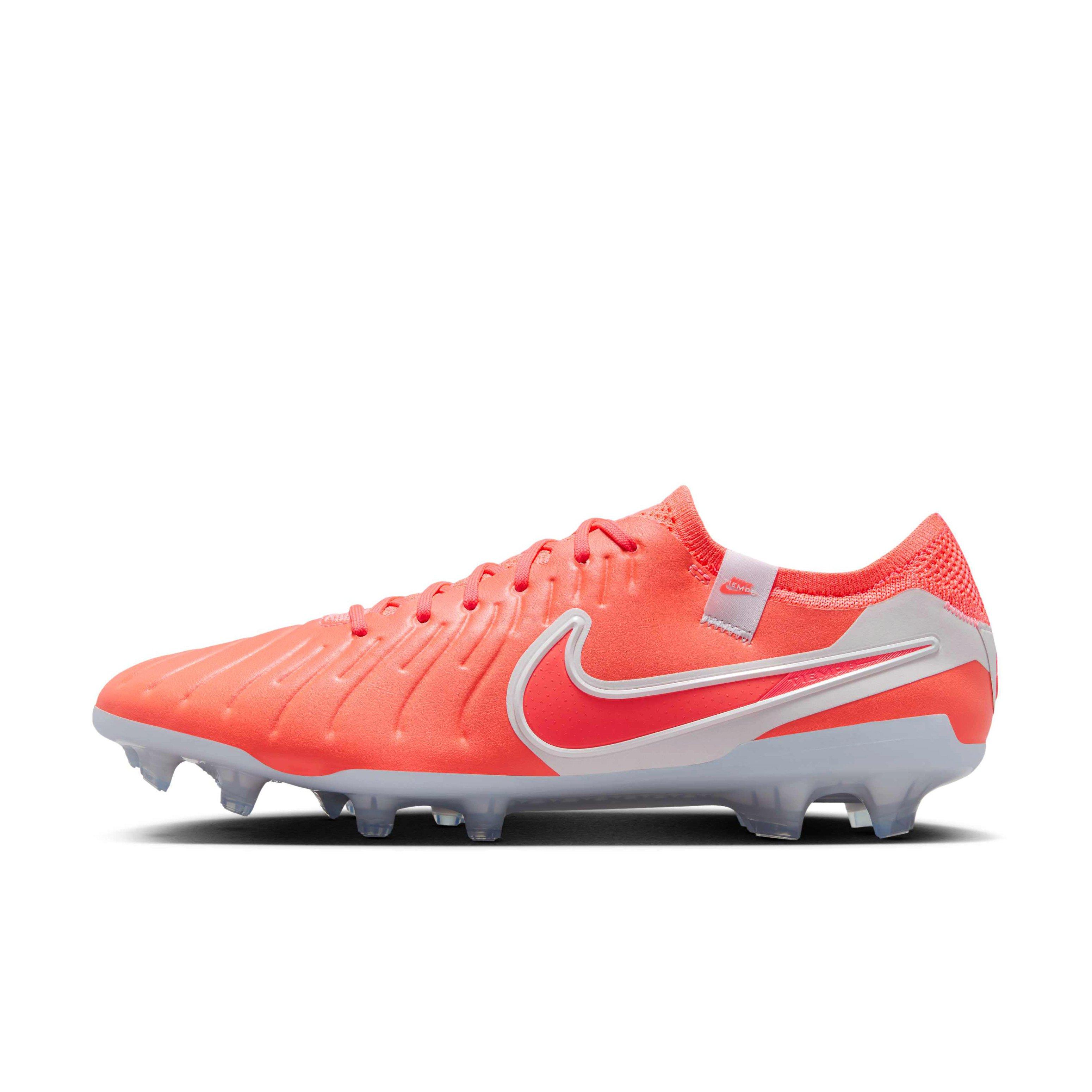 Nike Tiempo Legend 10 Elite FG "Hot Lava/White" Men's Soccer Cleat - LAVA/WHITE Thumbnail View 2