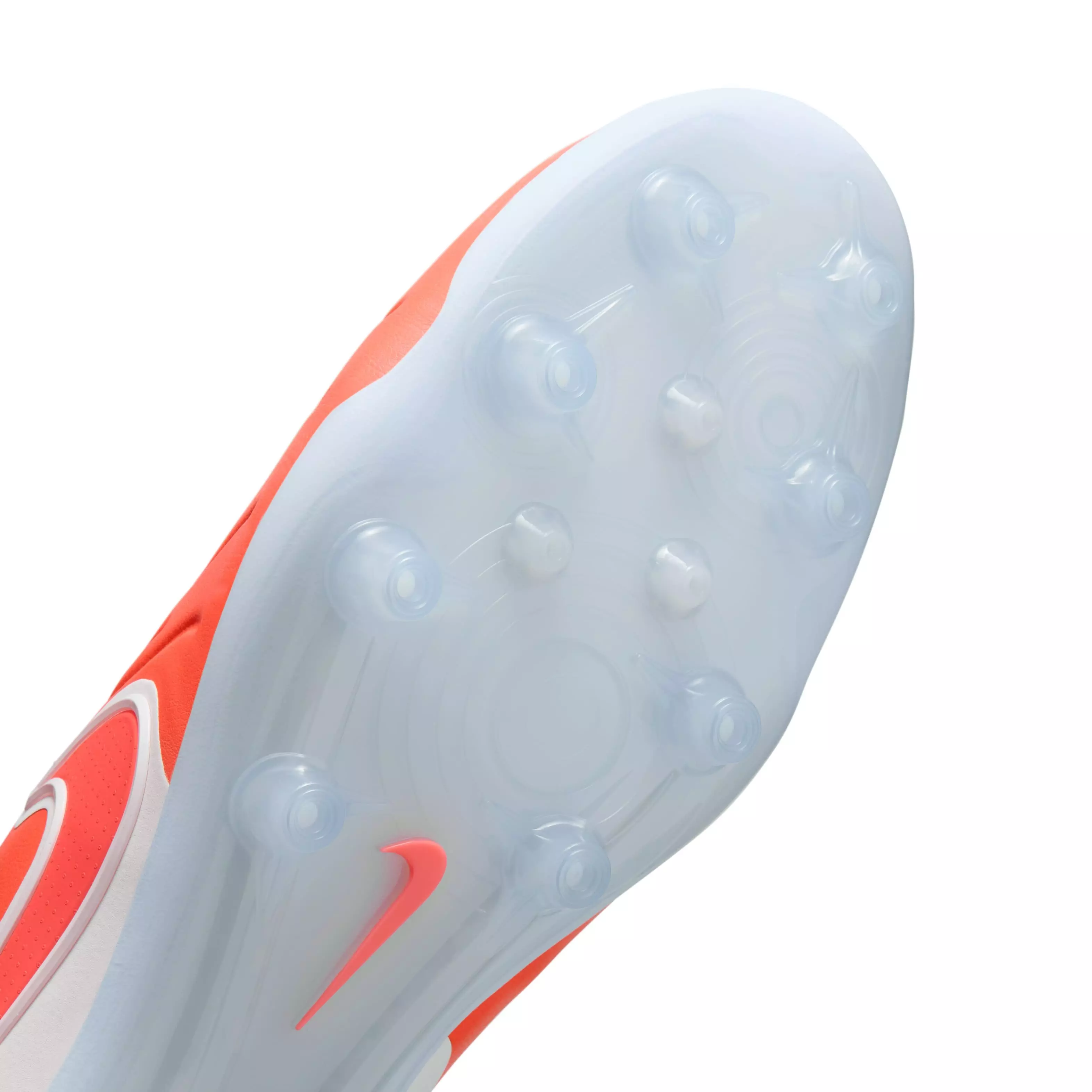 Nike Tiempo Legend 10 Elite AG "Hot Lava/White" Men's Soccer Cleat - LAVA/WHITE