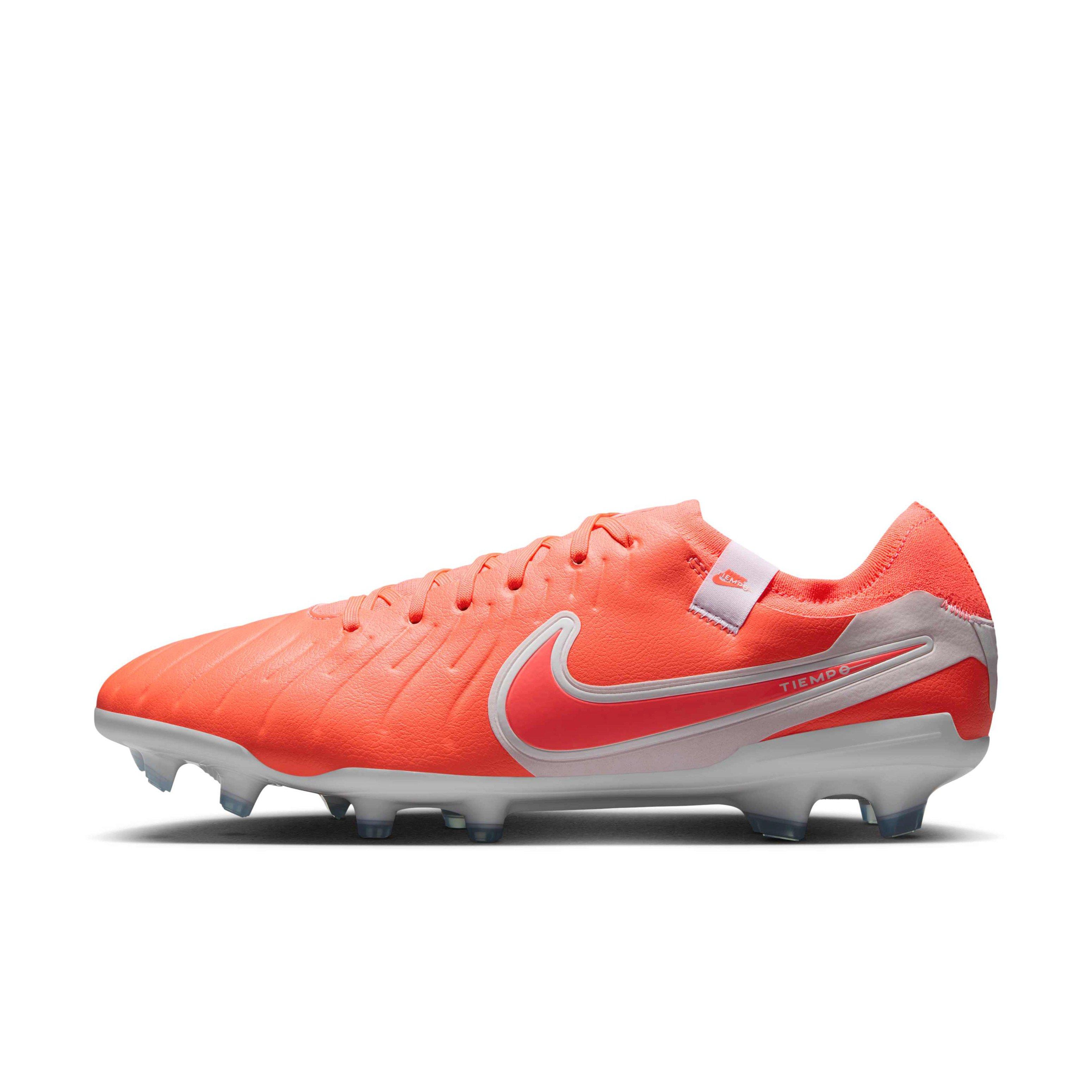 Nike Tiempo Legend 10 Pro FG "Hot Lava/White" Men's Soccer Cleat - LAVA/WHITE Thumbnail View 2
