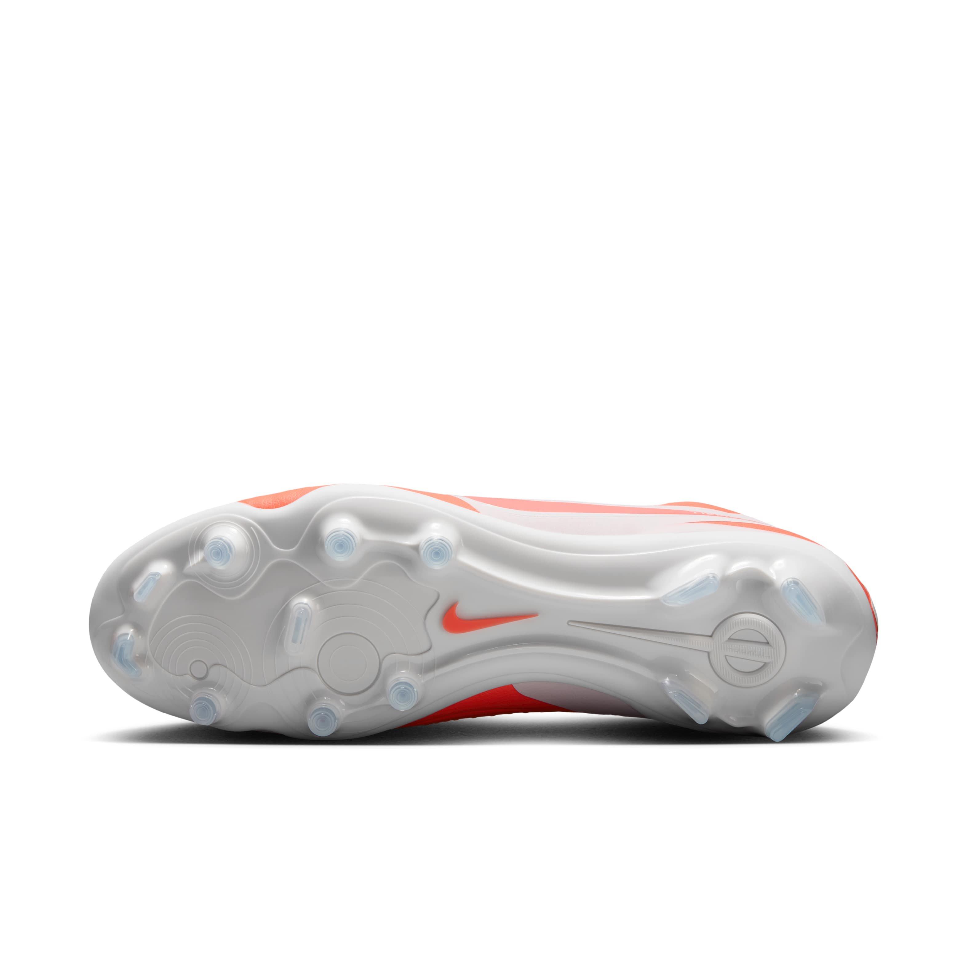Nike Tiempo Legend 10 Pro FG "Hot Lava/White" Men's Soccer Cleat - LAVA/WHITE Thumbnail View 6