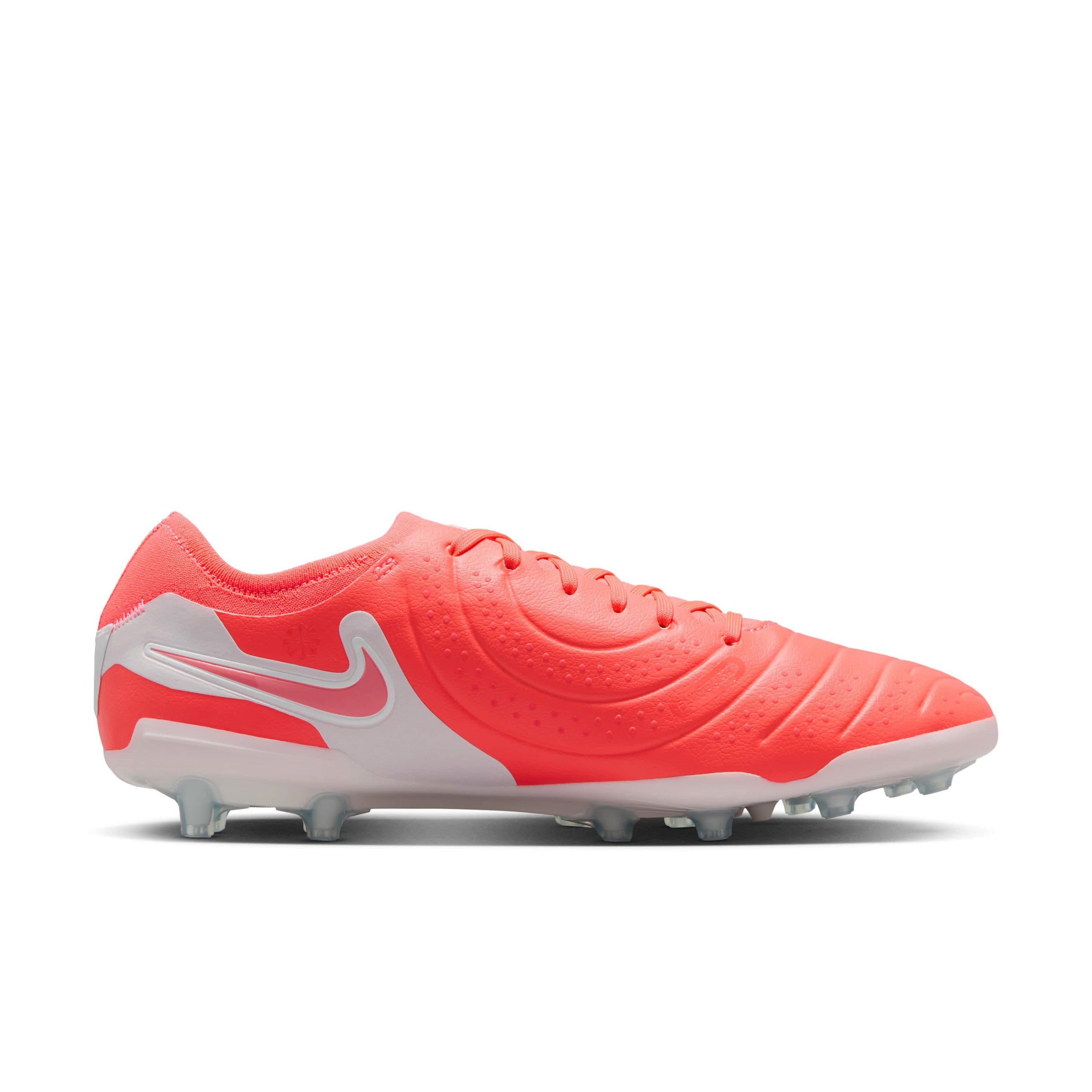 Nike Tiempo Legend 10 Pro AG "Hot Lava/White" Men's Soccer Cleat - LAVA/WHITE Thumbnail View 1
