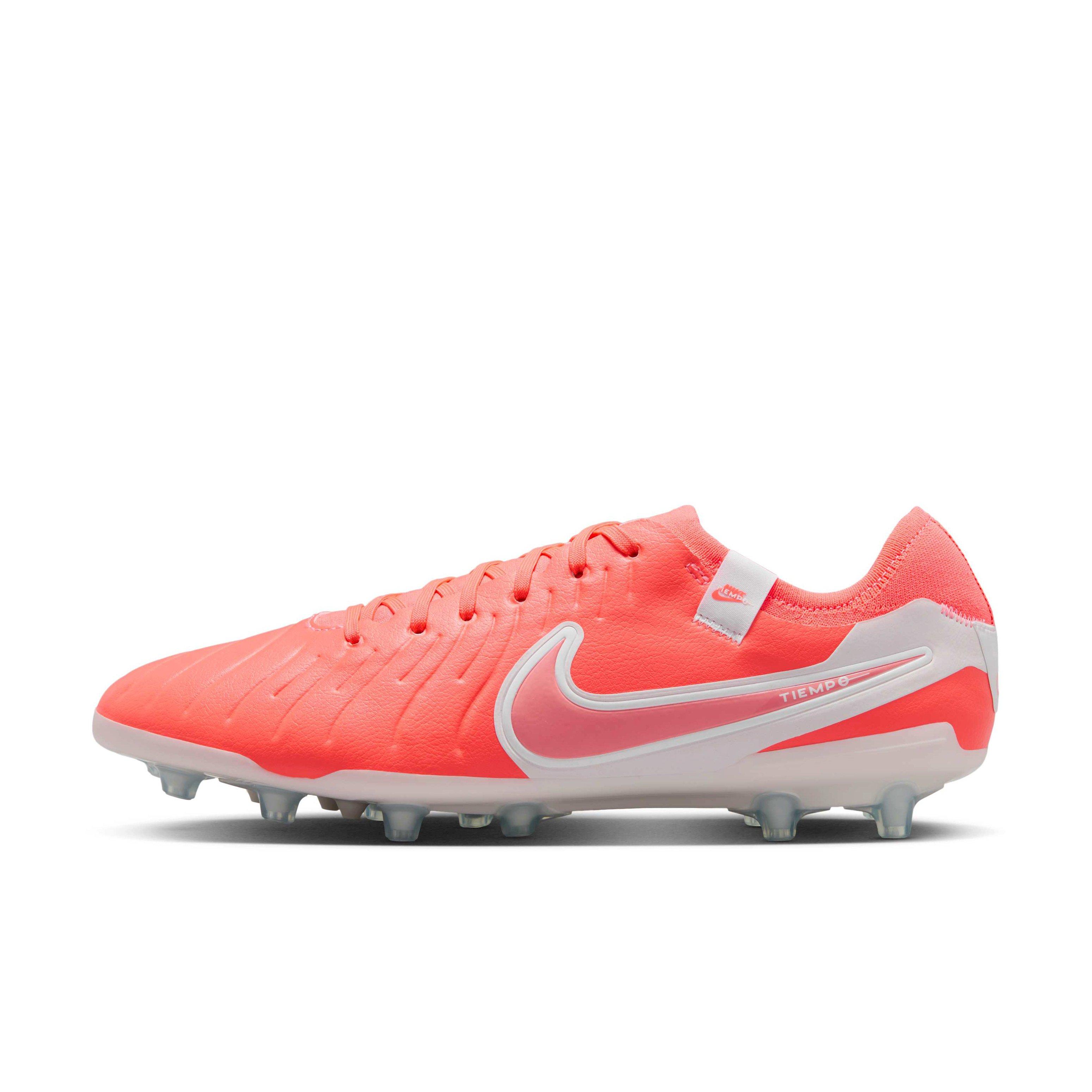 Nike Tiempo Legend 10 Pro AG "Hot Lava/White" Men's Soccer Cleat - LAVA/WHITE Thumbnail View 2