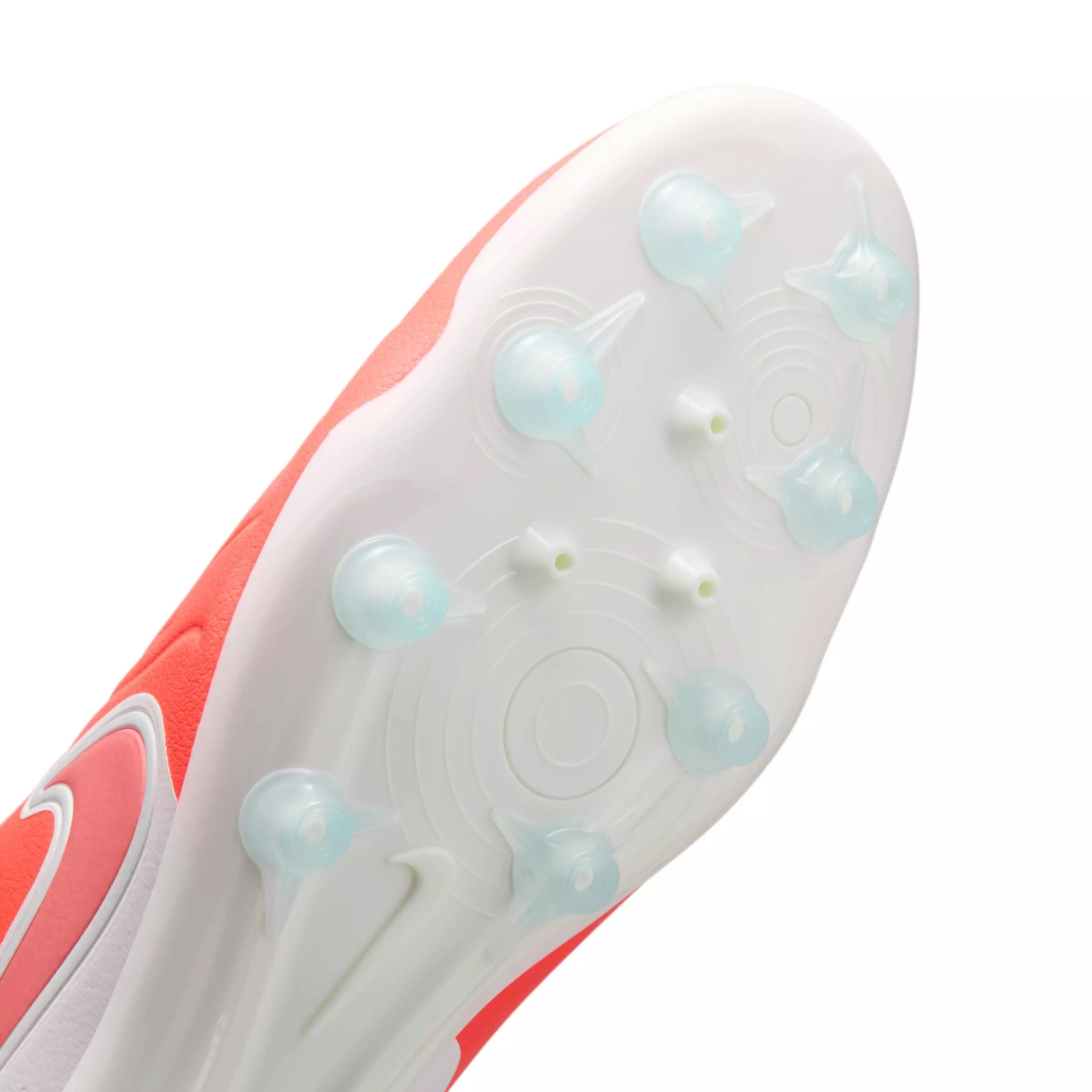 Nike Tiempo Legend 10 Pro AG "Hot Lava/White" Men's Soccer Cleat - LAVA/WHITE