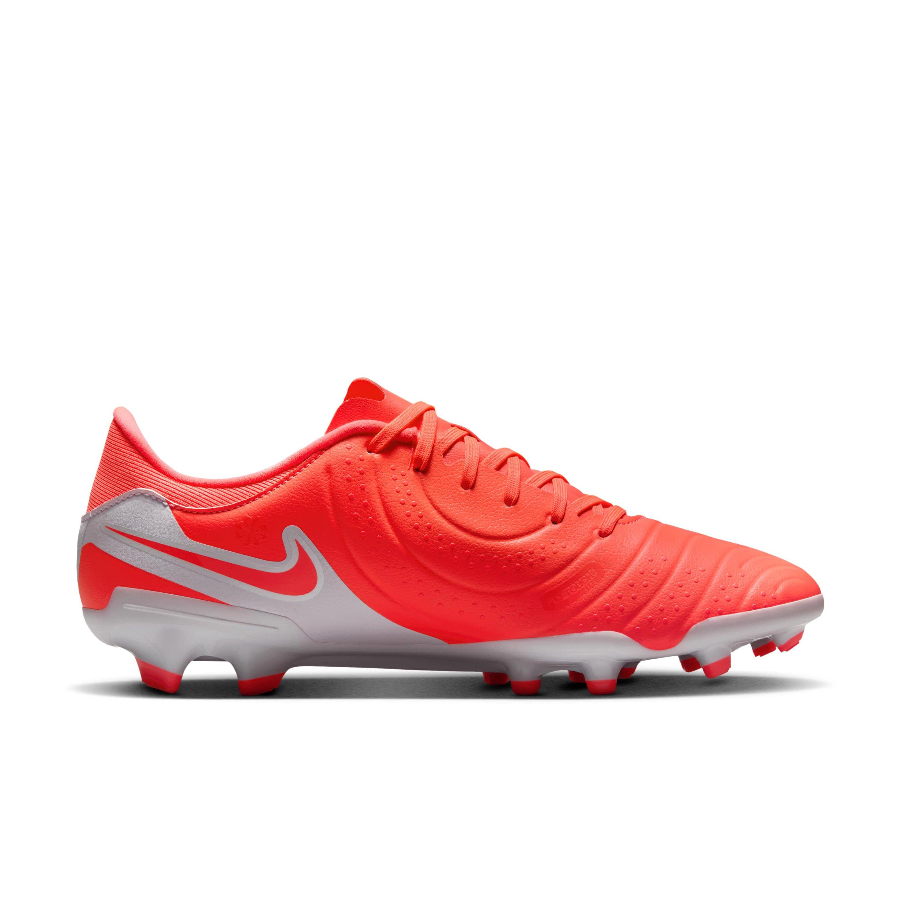 Nike Tiempo Legend 10 Academy MG "Hot Lava/White" Men's Soccer Cleat - LAVA/WHITE Thumbnail View 1