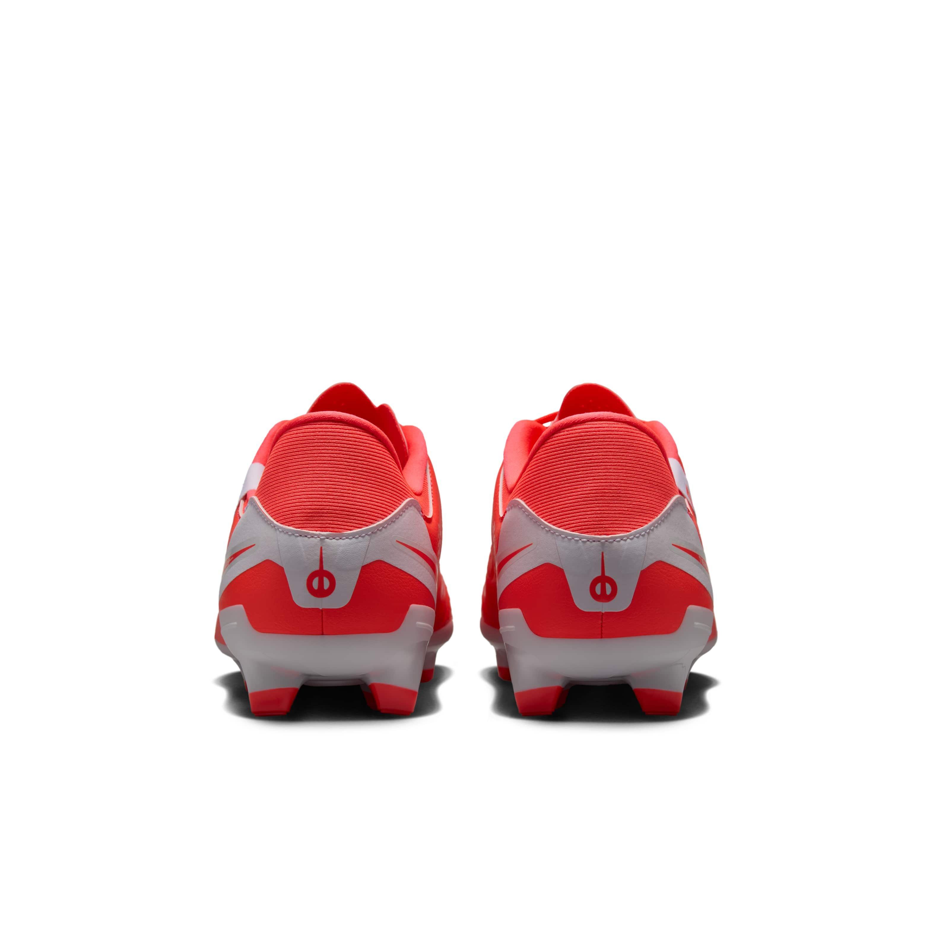 Nike Tiempo Legend 10 Academy MG "Hot Lava/White" Men's Soccer Cleat - LAVA/WHITE Thumbnail View 5