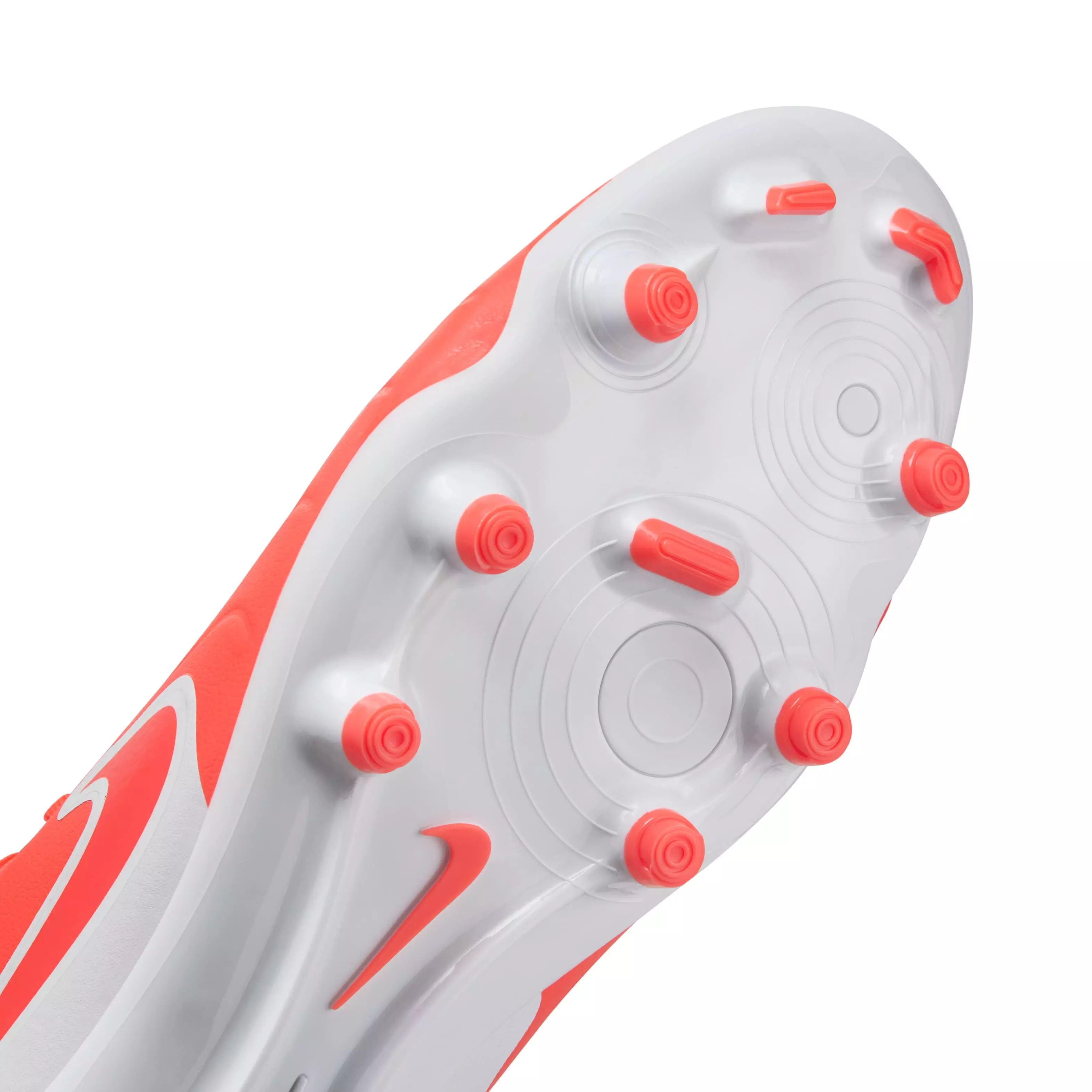 Nike Tiempo Legend 10 Academy MG "Hot Lava/White" Men's Soccer Cleat - LAVA/WHITE