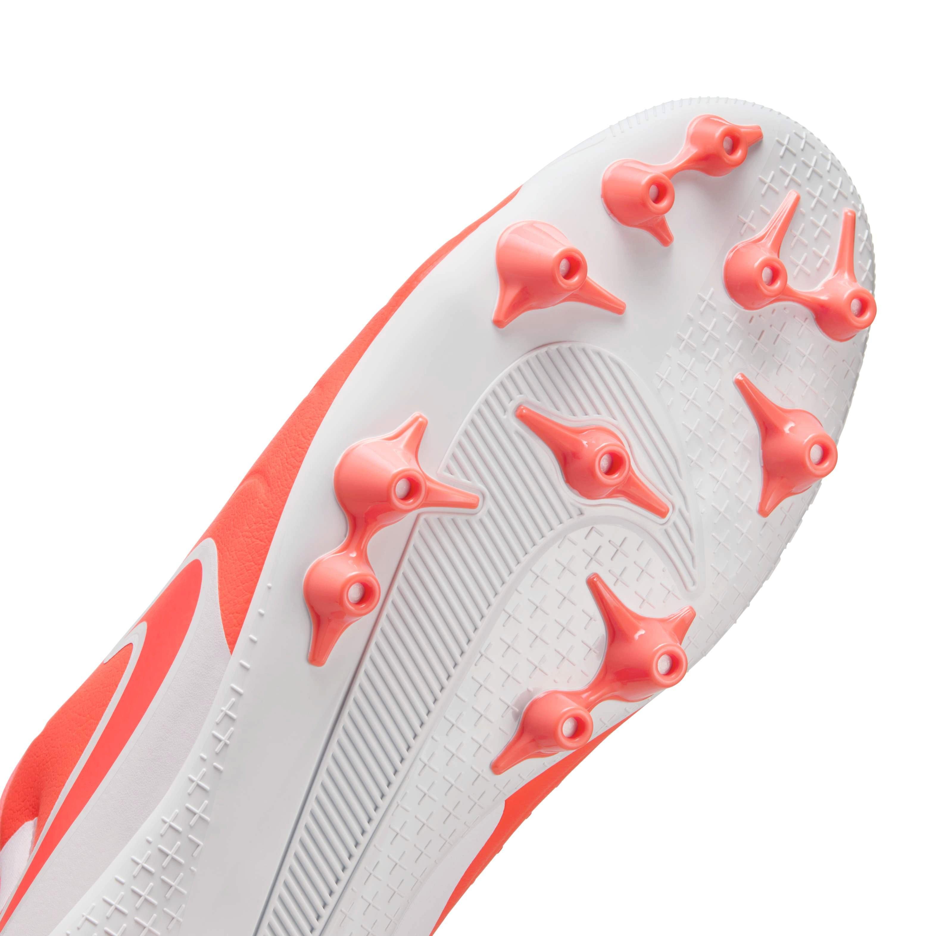 Nike Tiempo Legend 10 Academy AG "Hot Lava/White" Men's Soccer Cleat - LAVA/WHITE Thumbnail View 7