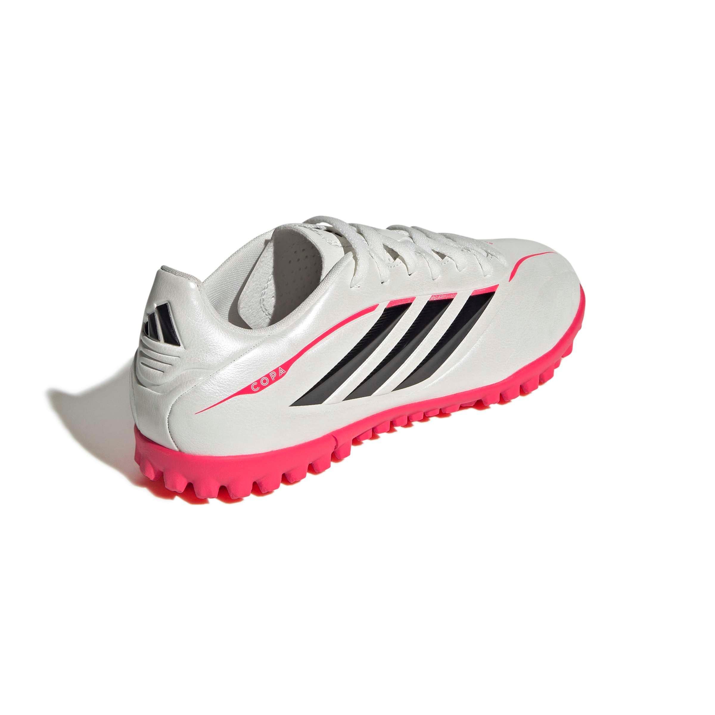adidas Copa Pure IV Club Turf "Zero Metallic/Core Black/Lucid Red" Preschool Kids' Soccer Shoe - ZERO/BLACK/RED Thumbnail View 4
