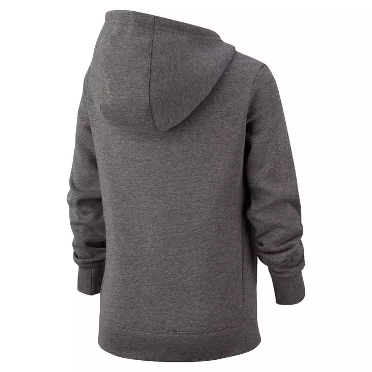 Nike Big Girls' Sportswear PE Pullover Hoodie - GREY