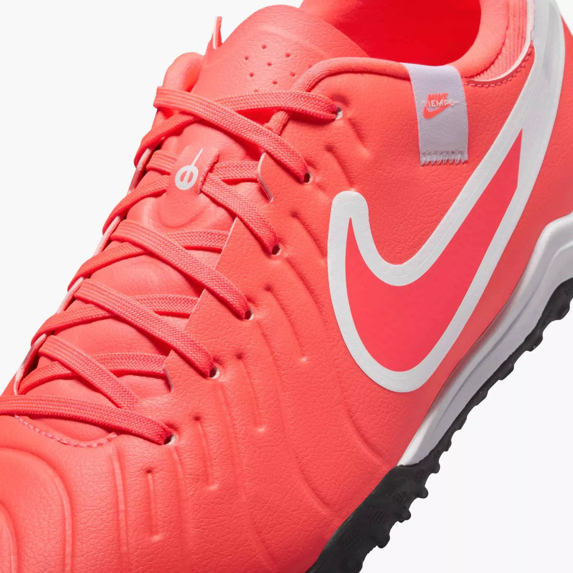 Nike Tiempo Legend 10 Academy Turf "Hot Lava/White" Men's Soccer Shoe - LAVA/WHITE