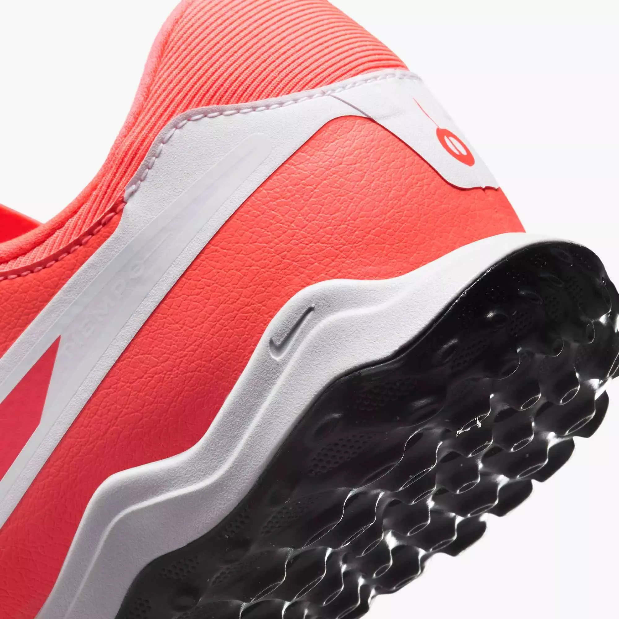 Nike Tiempo Legend 10 Academy Turf "Hot Lava/White" Men's Soccer Shoe - LAVA/WHITE