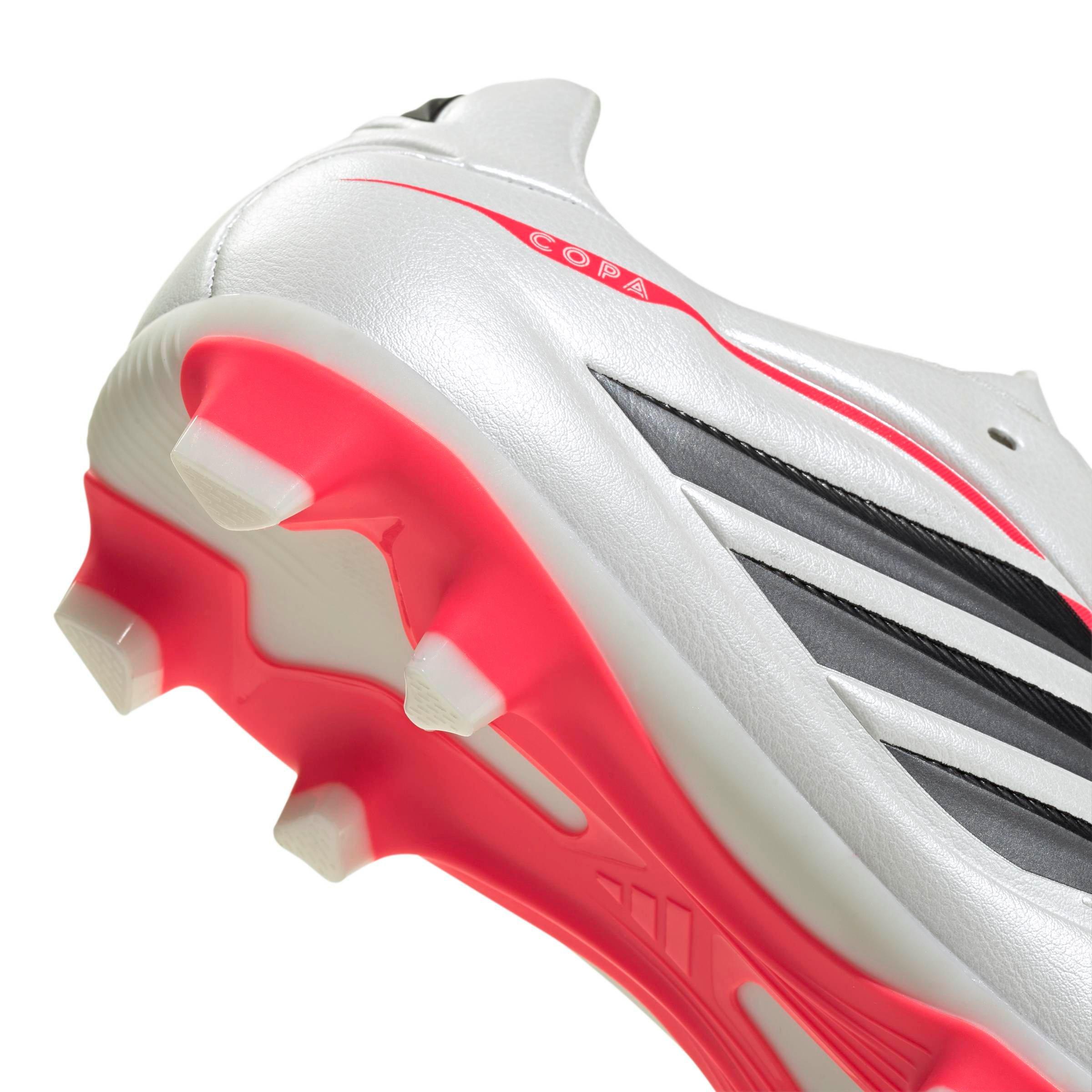 adidas Copa Pure IV Club MG "Zero Metallic/Core Black/Lucid Red" Preschool Kids' Soccer Cleat - ZERO/BLACK/RED Thumbnail View 8