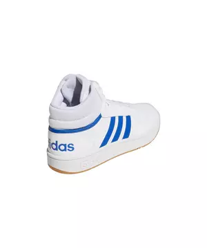 Adidas Men's Hoops 3.0 Low Classic Vintage Casual Shoes in White/Footwear White Size 10.0