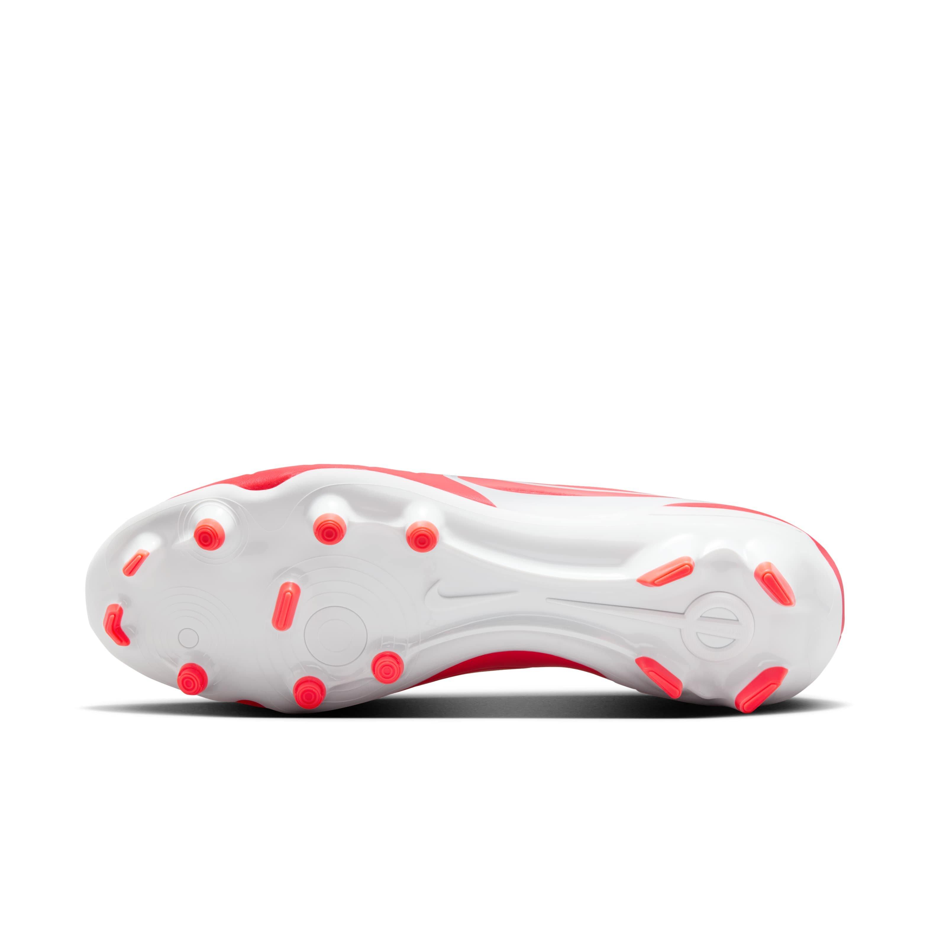 Nike Tiempo Legend 10 Club MG "Hot Lava/White" Men's Soccer Cleat - LAVA/WHITE Thumbnail View 6