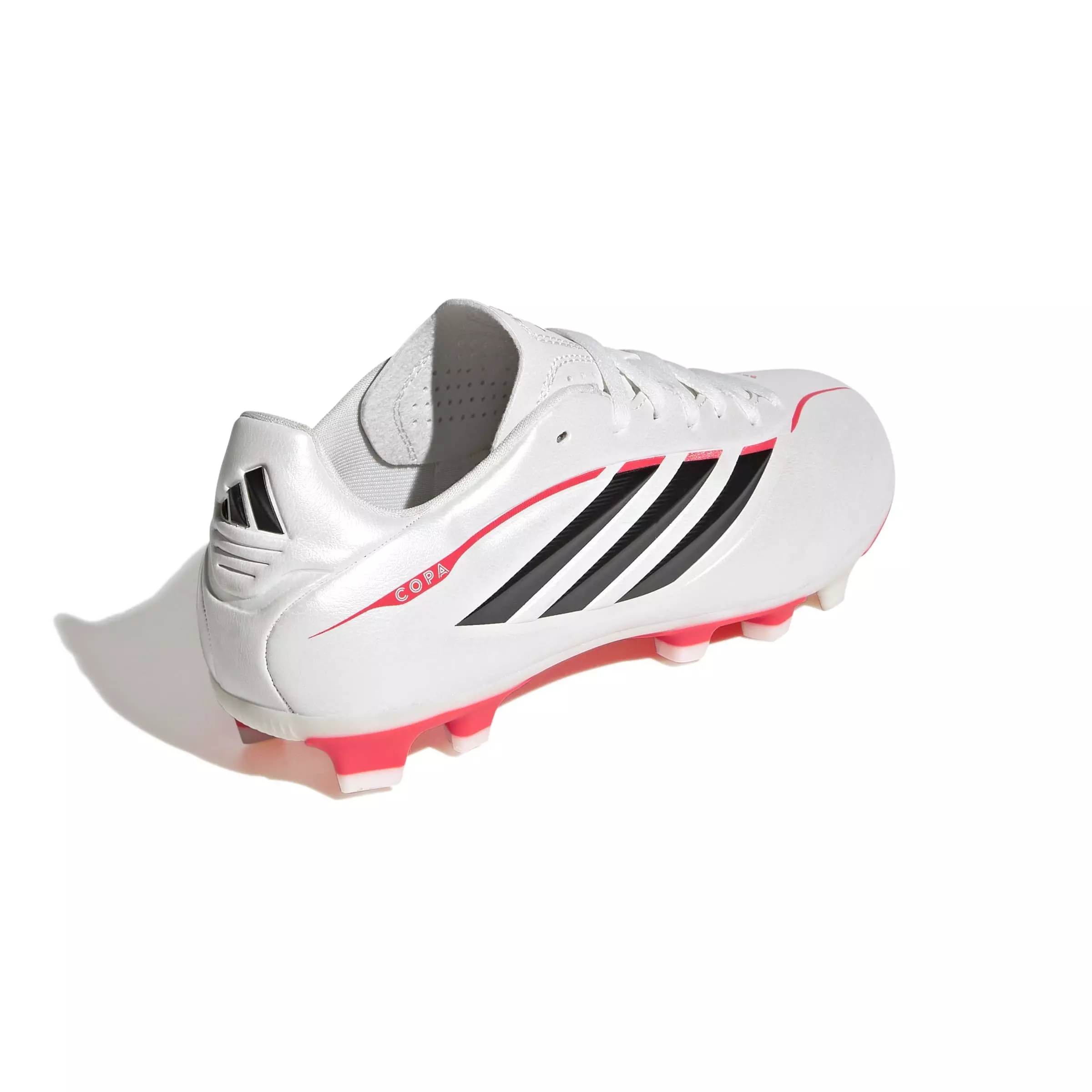adidas Copa Pure IV Club FG "Zero Metallic/Ftwr White/Lucid Red" Grade School Kids' Soccer Cleat - ZERO/BLACK/RED