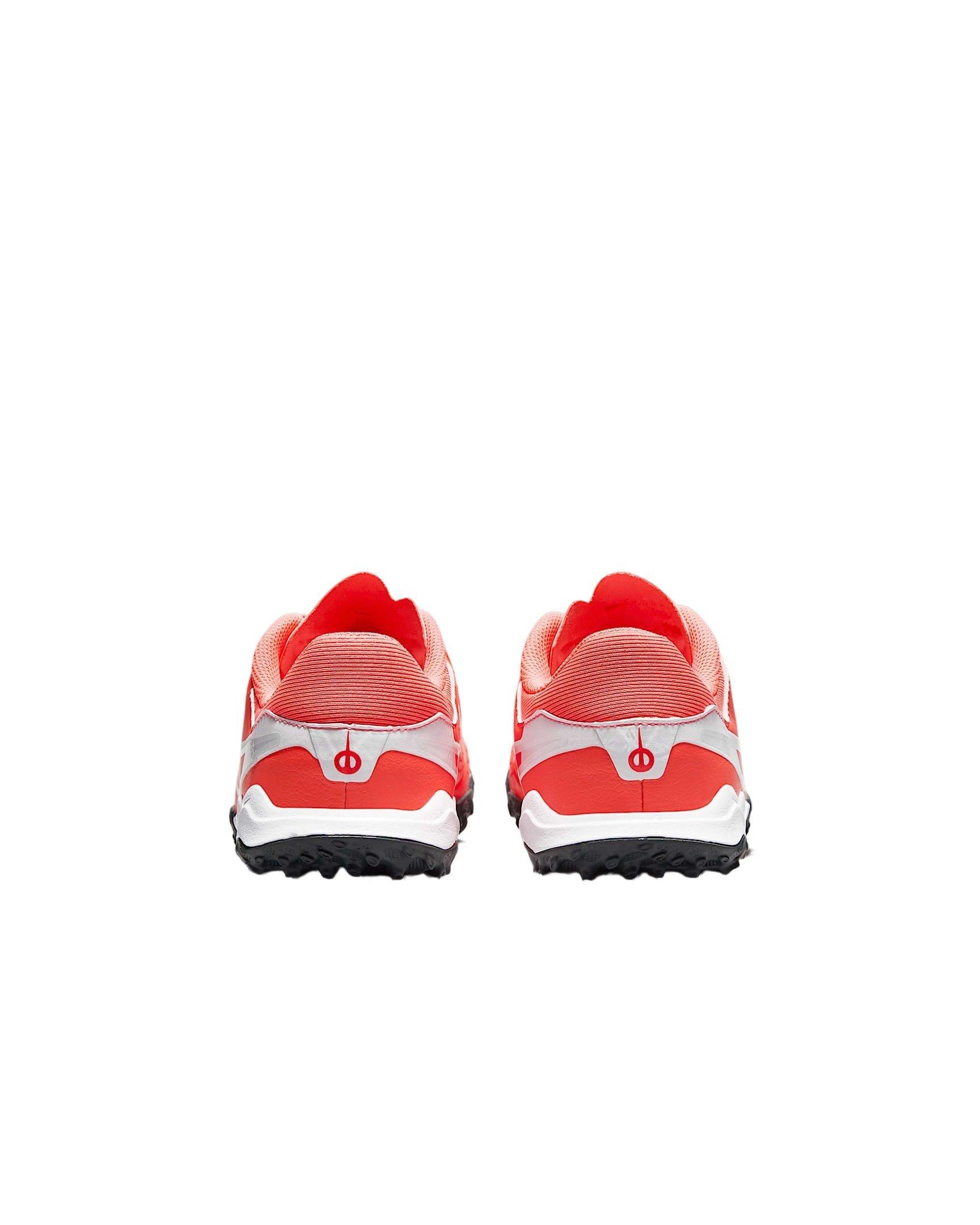 Nike Jr. Tiempo Legend 10 Academy Turf  Grade School Kids' "Hot Lava/White" Soccer Shoe