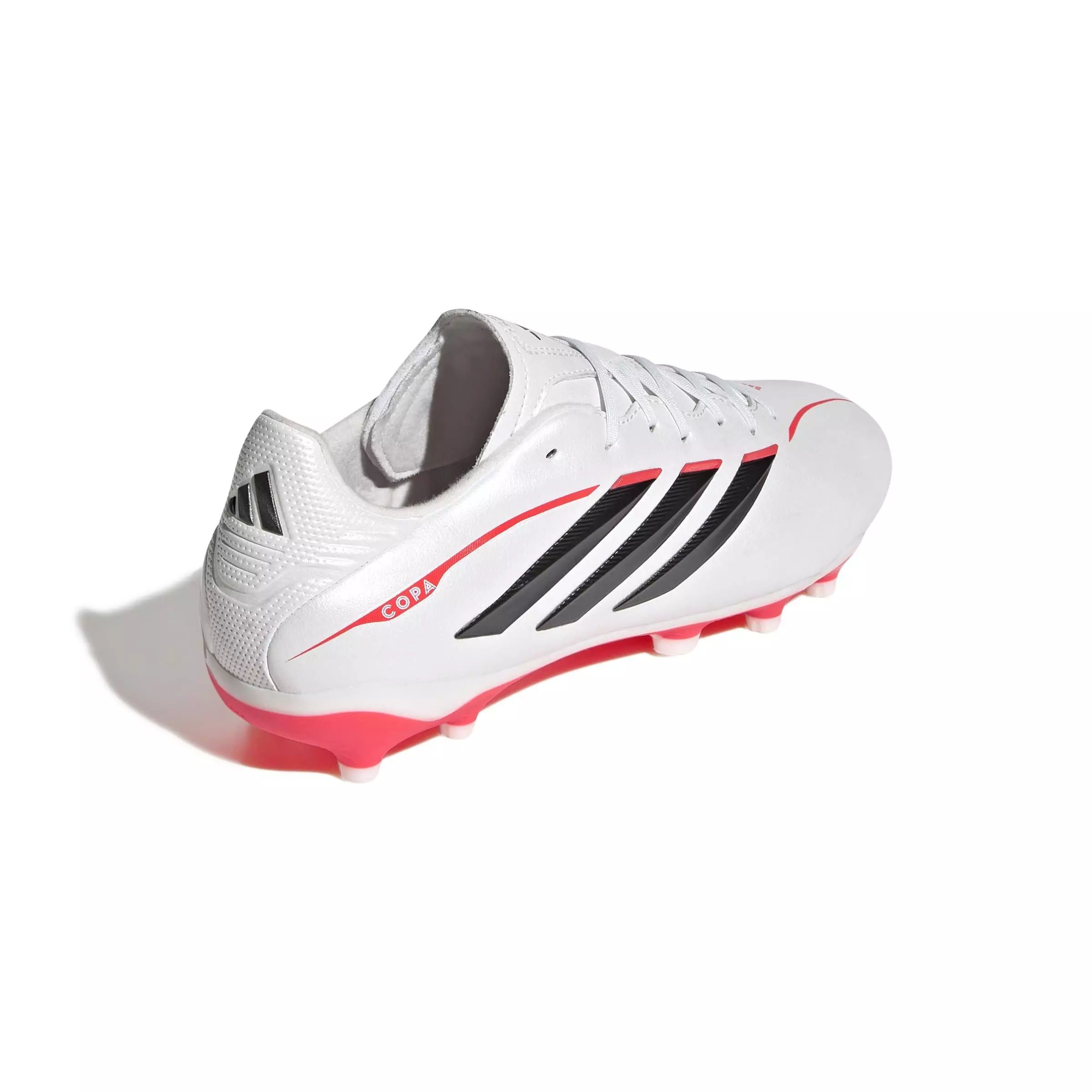 adidas Copa Pure IV League FG "Zero Metallic/Ftwr White/Lucid Red" Grade School Kids' Soccer Cleat - ZERO/BLACK/RED