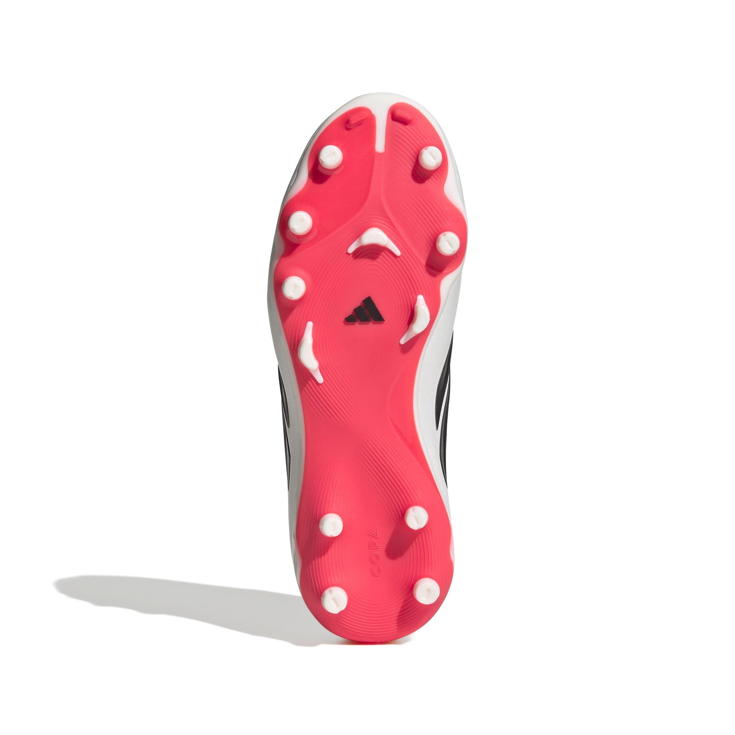 adidas Copa Pure IV League FG Grade School Kids' "Zero Metallic/Ftwr White/Lucid Red" Soccer Cleat