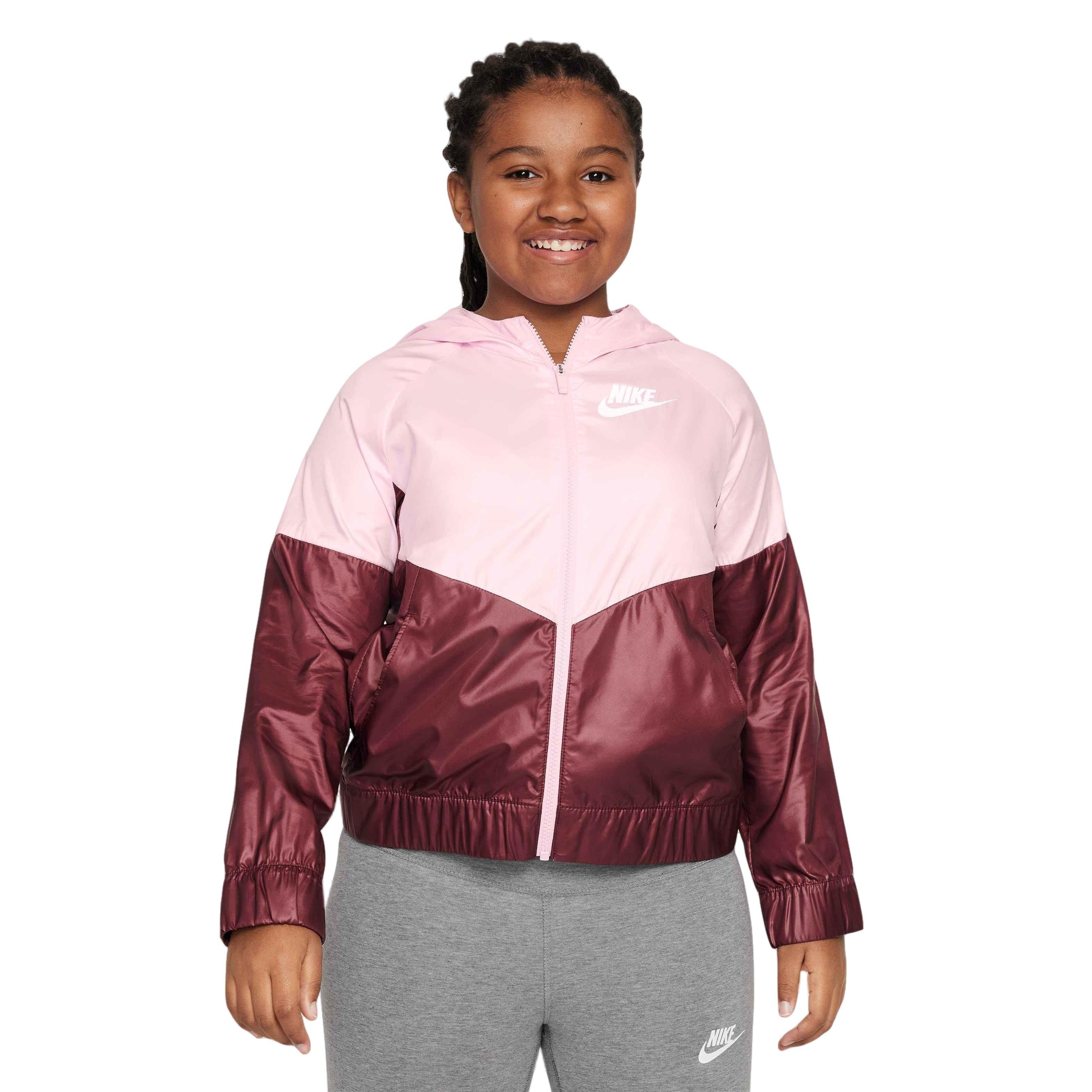 Nike windrunner sale jacket girls