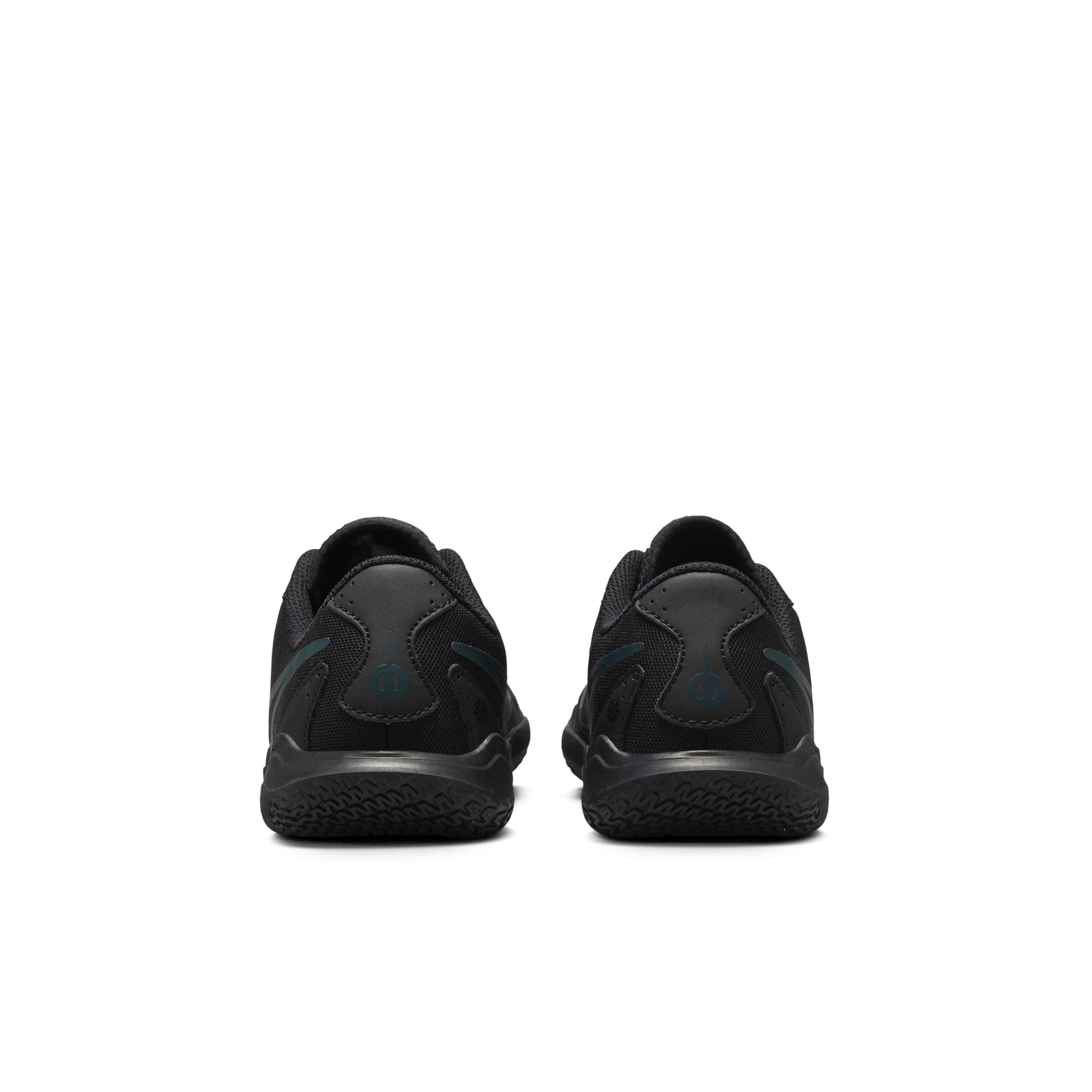 Nike Jr. Tiempo Legend 10 Club IC  Grade School Kids' "Black/Deep Jungle/Black" Soccer Shoe