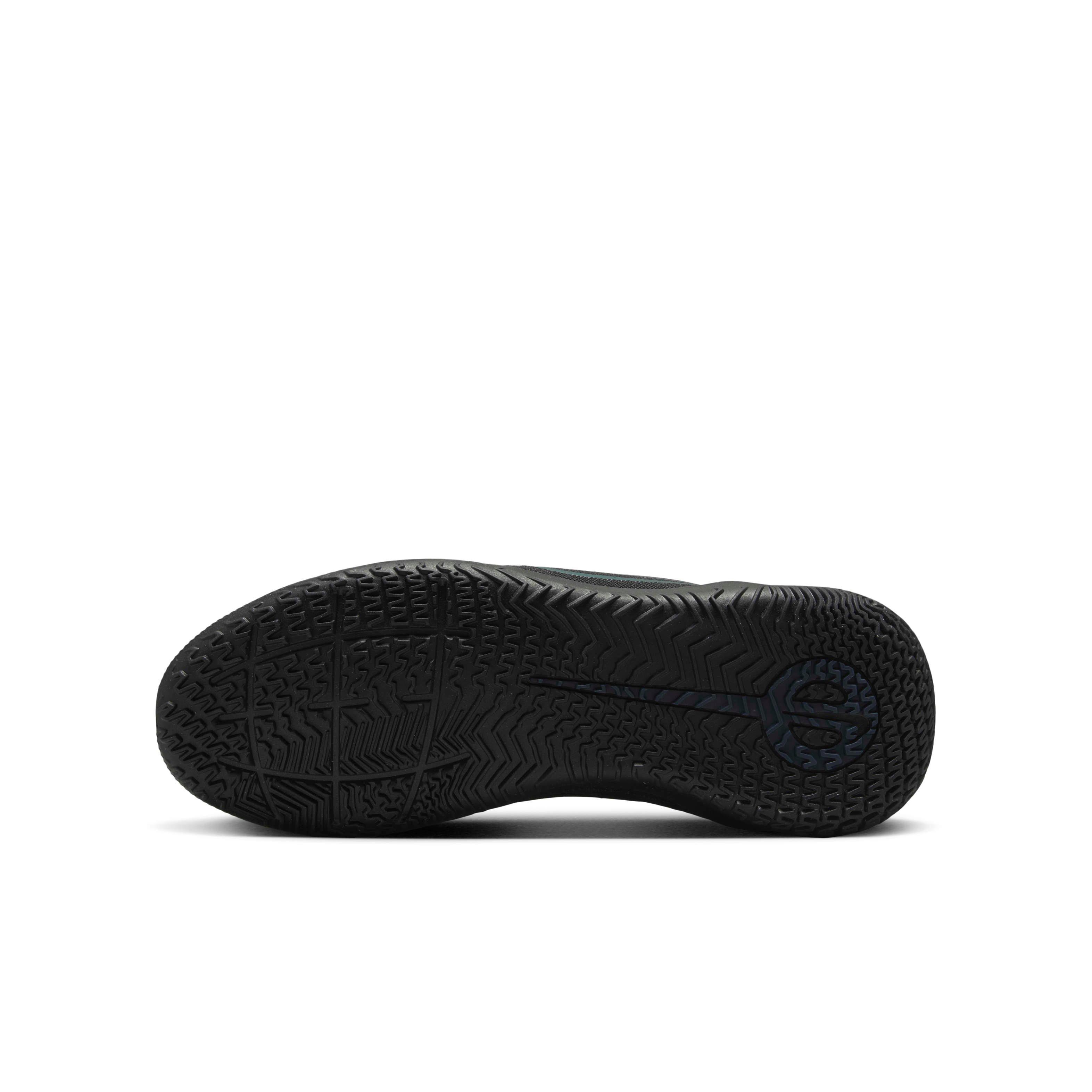 Nike Jr. Tiempo Legend 10 Club IC  Grade School Kids' "Black/Deep Jungle/Black" Soccer Shoe