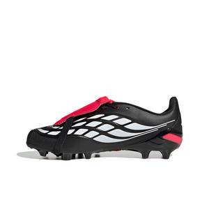 adidas Predator League FO Tongue AG "Core Black/White/Lucid Red" Grade School Kids' Soccer Cleat
