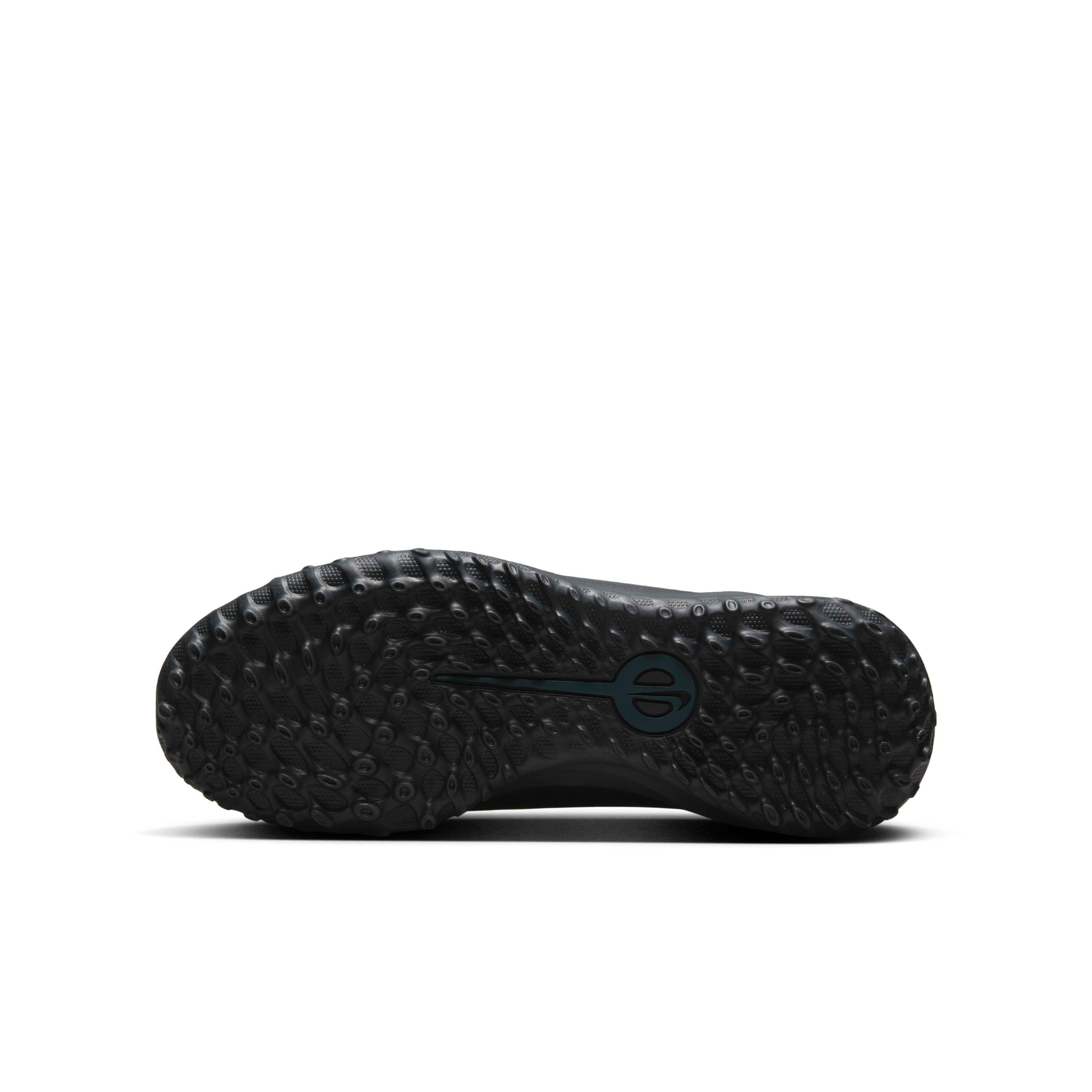 Nike Jr. Tiempo Legend 10 Club Turf  Grade School Kids' "Black/Deep Jungle/Black" Soccer Shoe
