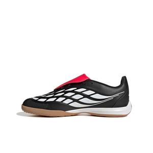 adidas Predator League Fold-Over Tongue Indoor "Black/White/Lucid Red" Preschool Kids' Soccer Shoe