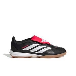 adidas Predator League FO Tongue Indoor "Core Black/White/Lucid Red" Grade School Kids' Soccer Shoe