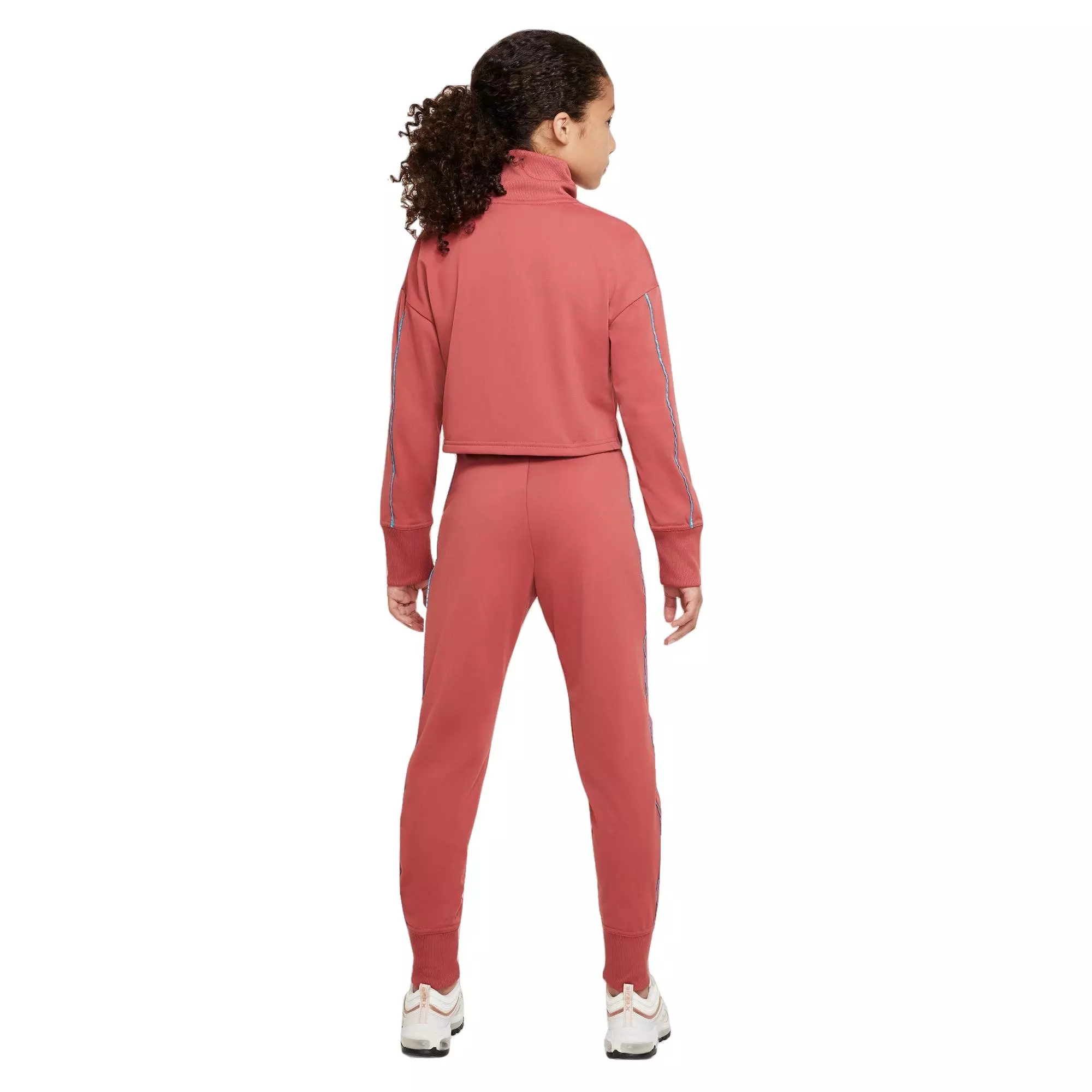 Nike Big Girls' Sportswear HW Tracksuit - RED