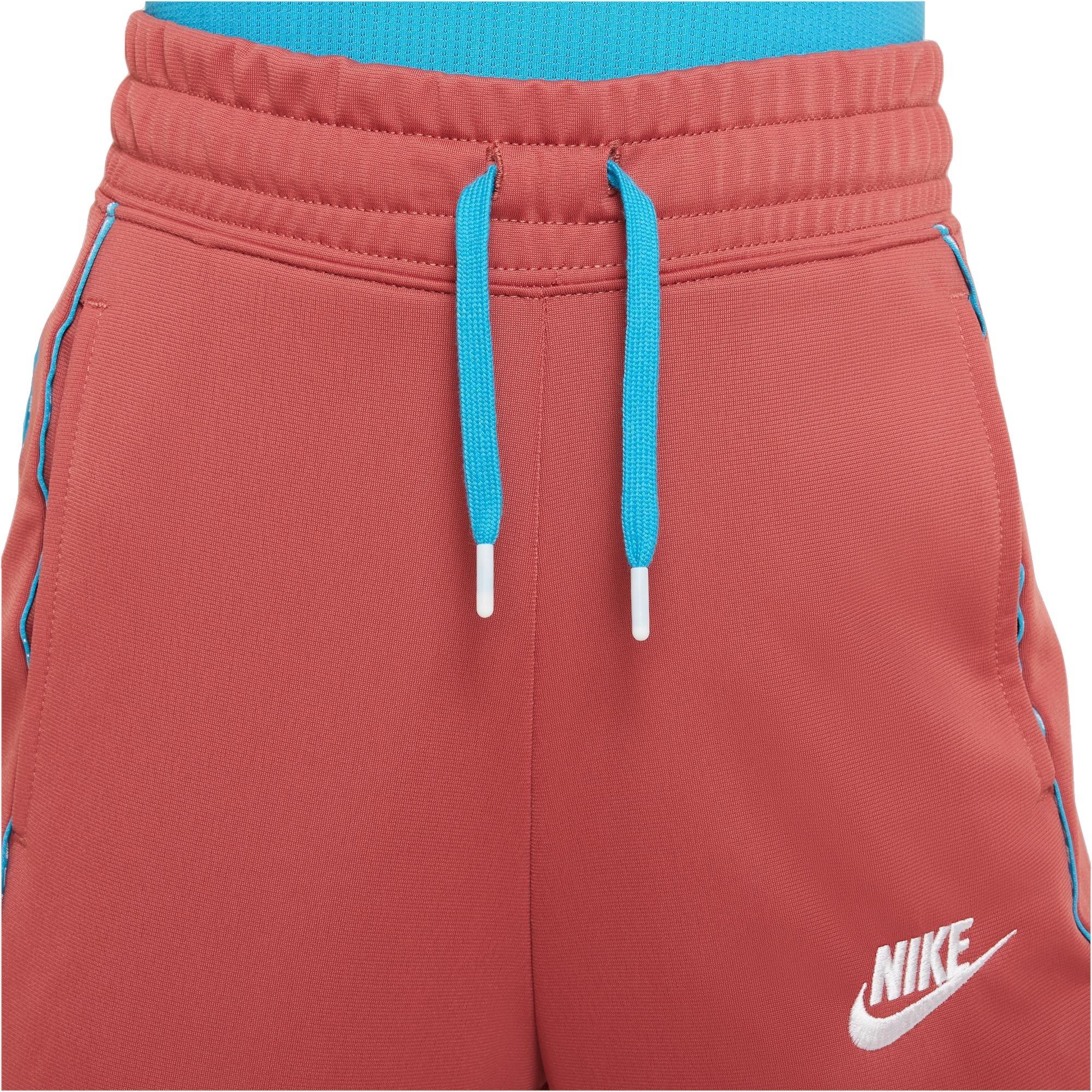 Nike Big Girls' Sportswear HW Tracksuit - RED Thumbnail View 5