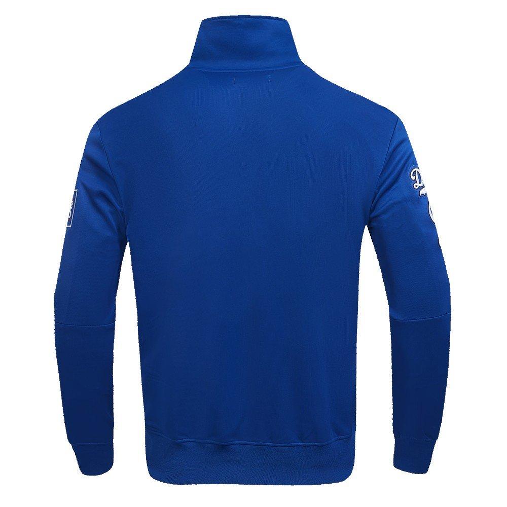Pro Standard Men's MLB Los Angeles Dodgers Classic Double Knit Track Jacket - Blue - BLUE