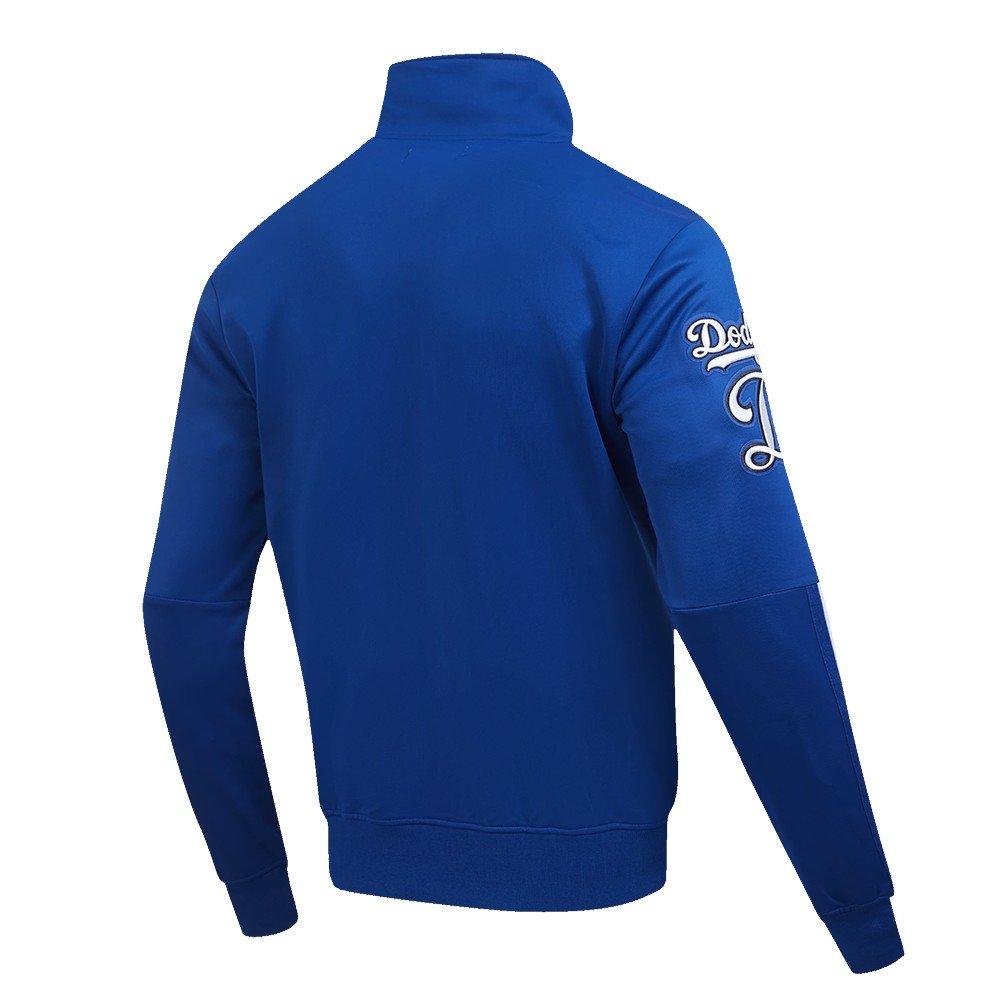 Pro Standard Men's MLB Los Angeles Dodgers Classic Double Knit Track Jacket - Blue - BLUE