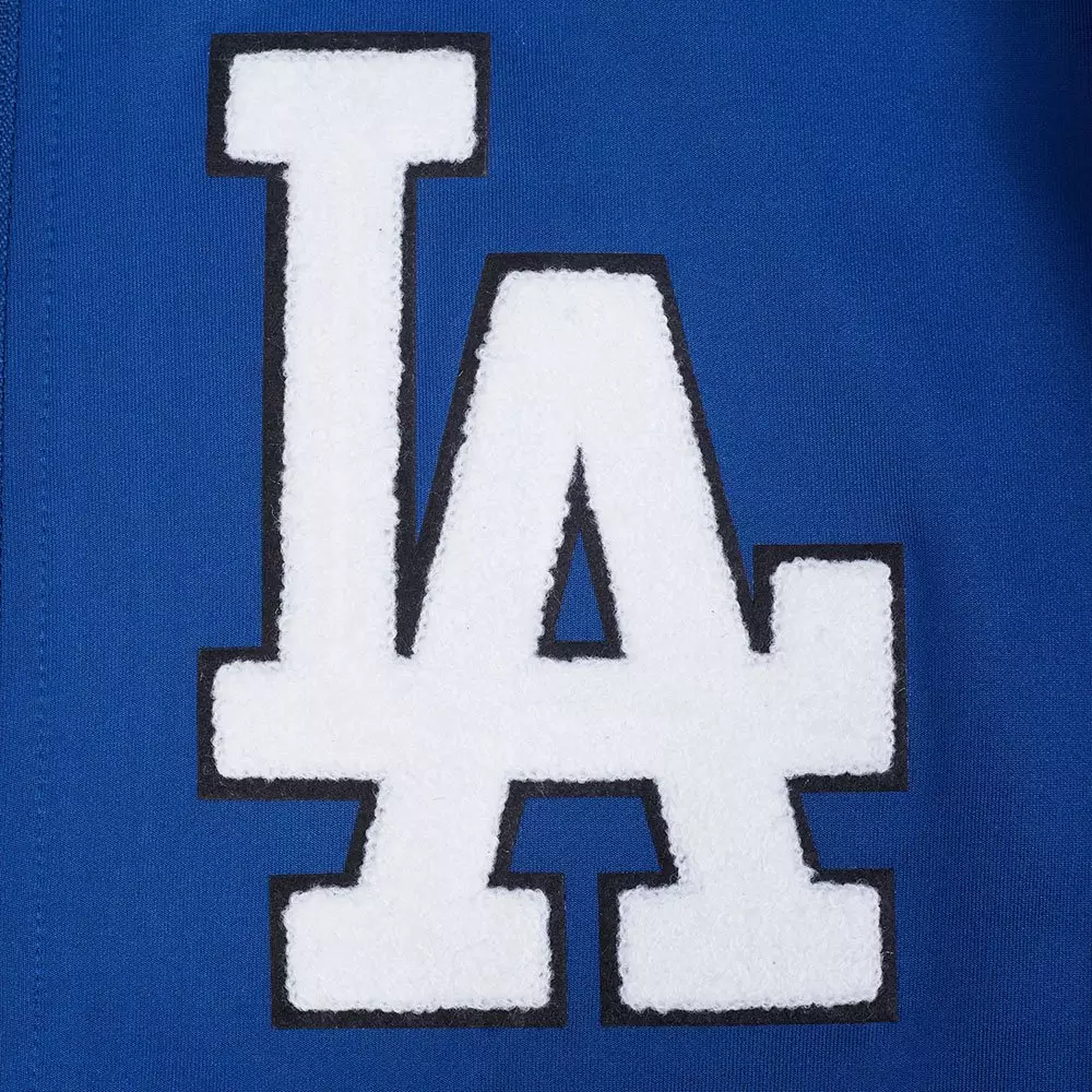 Pro Standard Men's MLB Los Angeles Dodgers Classic Double Knit Track Jacket - Blue - BLUE