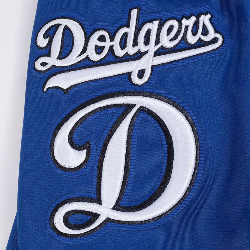 Pro Standard Men's MLB Los Angeles Dodgers Classic Double Knit Track Jacket - Blue - BLUE