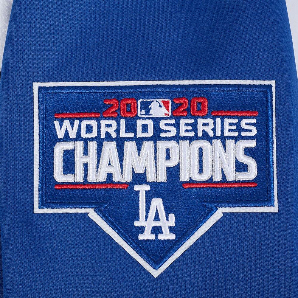 Pro Standard Men's MLB Los Angeles Dodgers Classic Double Knit Track Jacket - Blue - BLUE