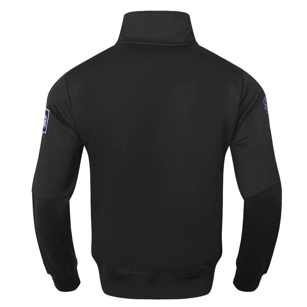 Pro Standard Men's MLB Los Angeles Dodgers Classic Track Jacket - Black - BLACK