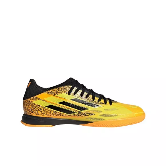 Voor type Scarp Onderscheid adidas X Speedflow Messi.3 Indoor "Solar Gold/Core Black/Bright Yellow"  Men's Soccer Cleat
