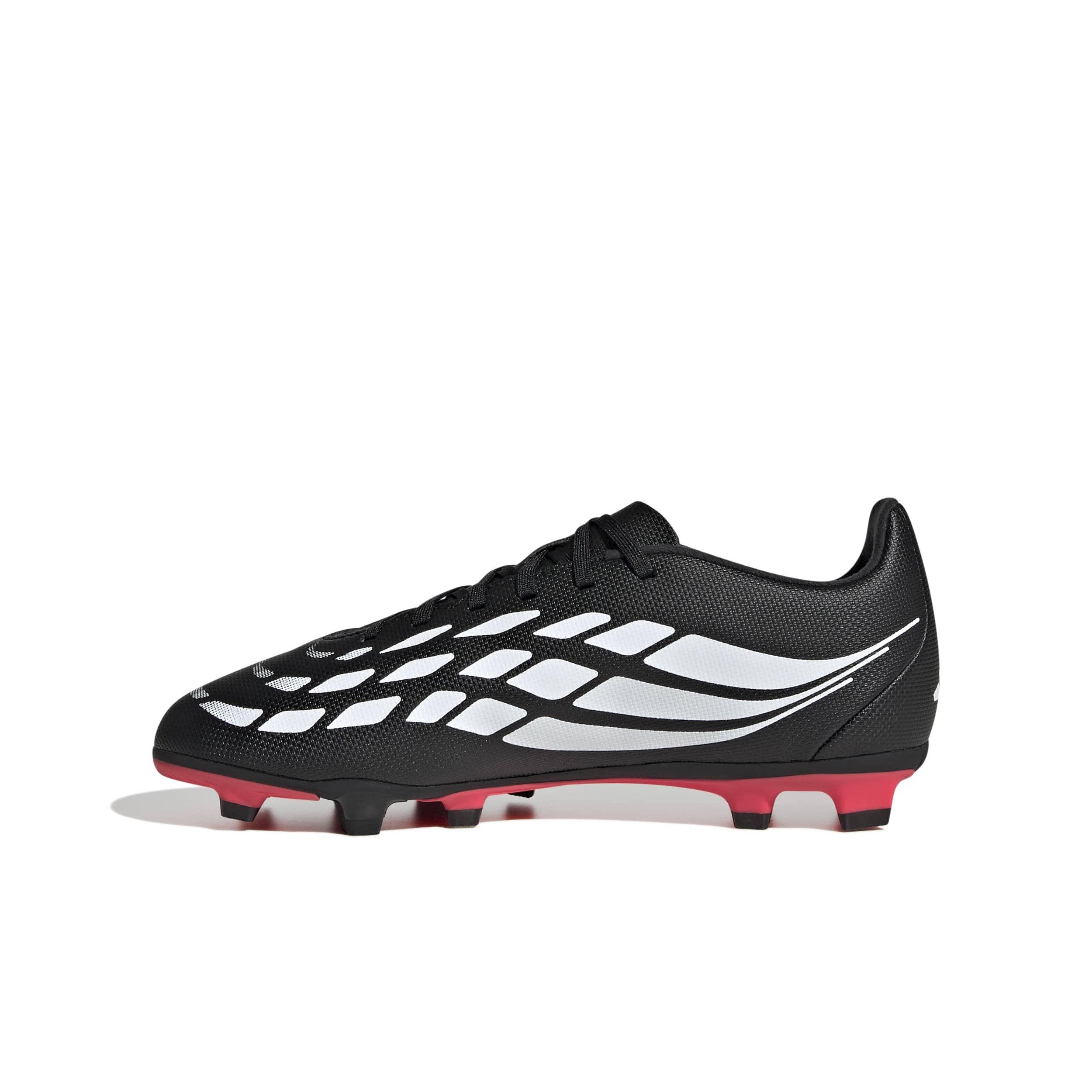 adidas Predator Club MG "Core Black/Ftwr White/Lucid Red" Preschool Kids' Soccer Cleat - BLACK/WHITE/RED Thumbnail View 2