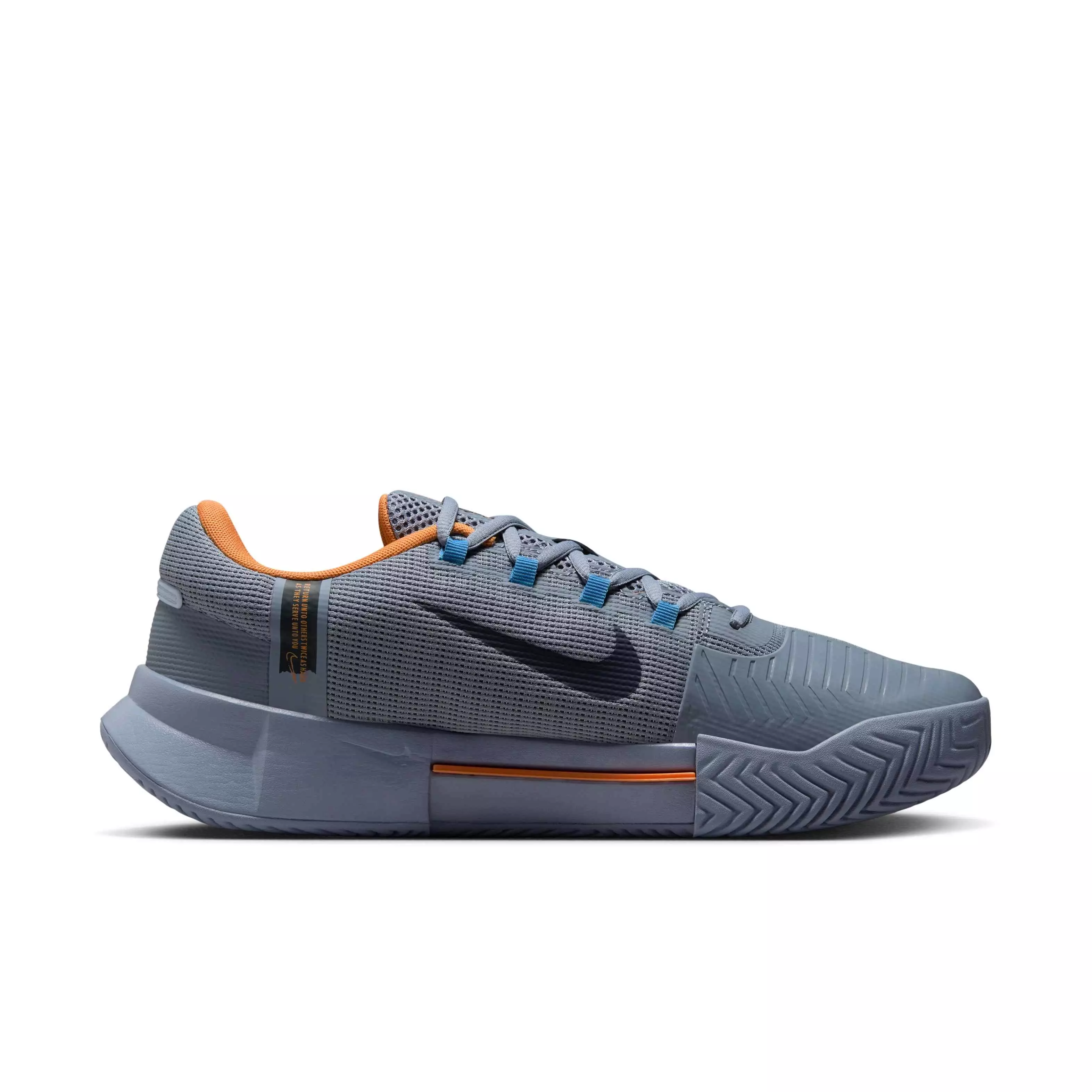 Nike Zoom GP Challenge 1 "Ashen Slate/Obsidian/Marakesh/Football Grey" Men's HC Tennis Shoe - SLATE/OBSIDIAN/MARAKESH/GREY