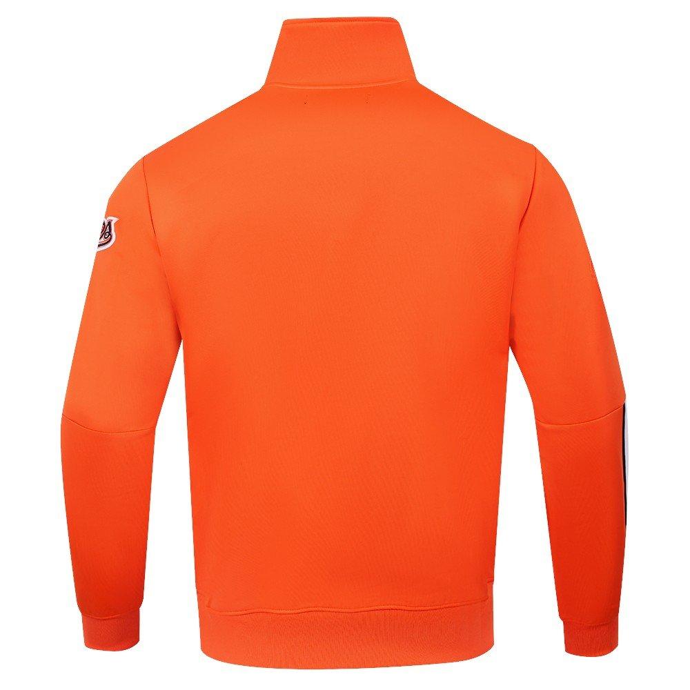 Pro Standard Men's MLB Baltimore Orioles Classic Track Jacket - Orange - ORANGE