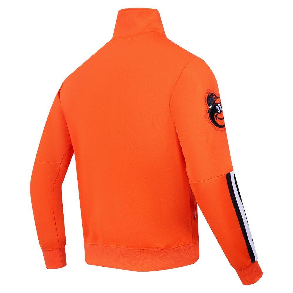 Pro Standard Men's MLB Baltimore Orioles Classic Track Jacket - Orange - ORANGE
