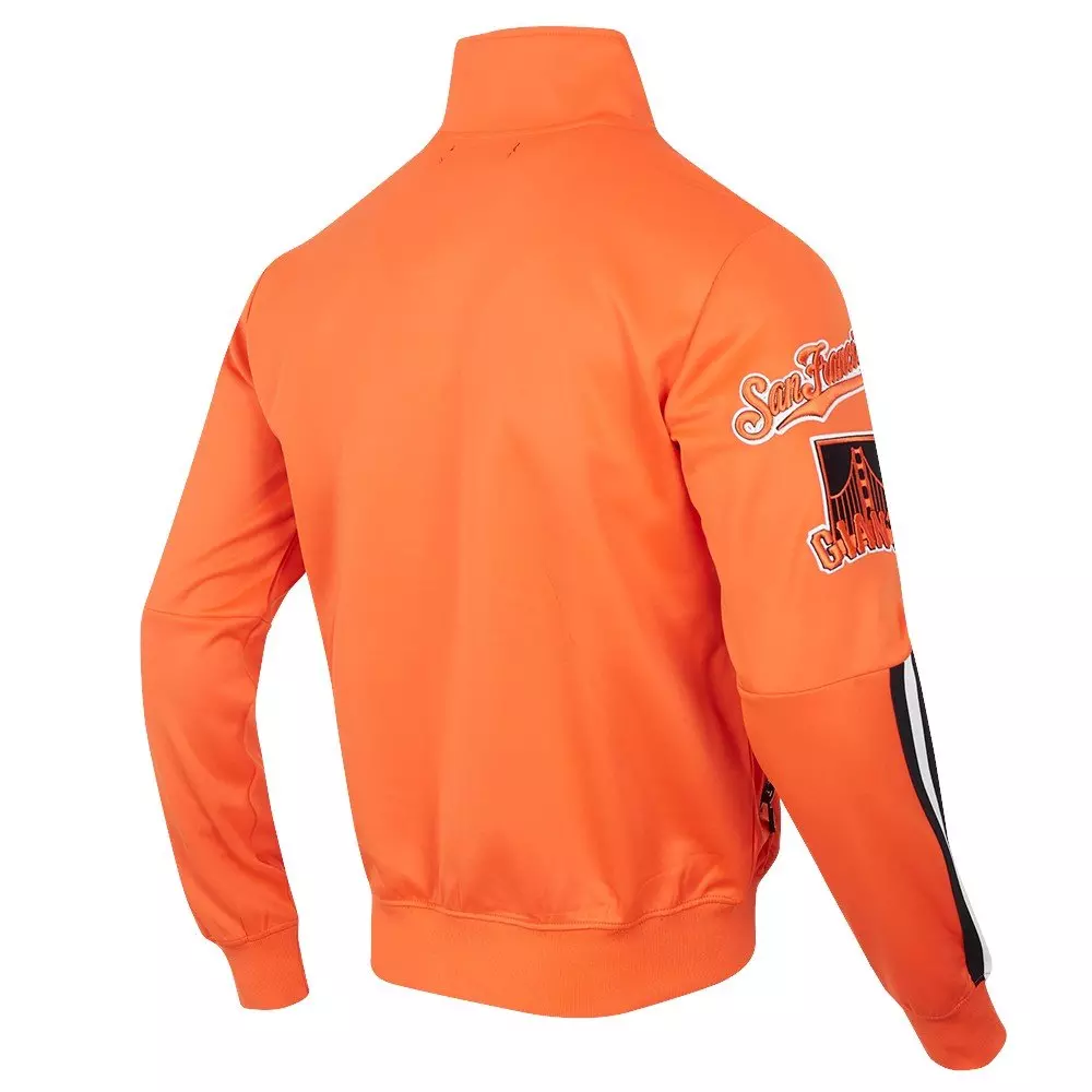 Pro Standard Men's MLB San Francisco Giants Classic Track Jacket - Orange - ORANGE