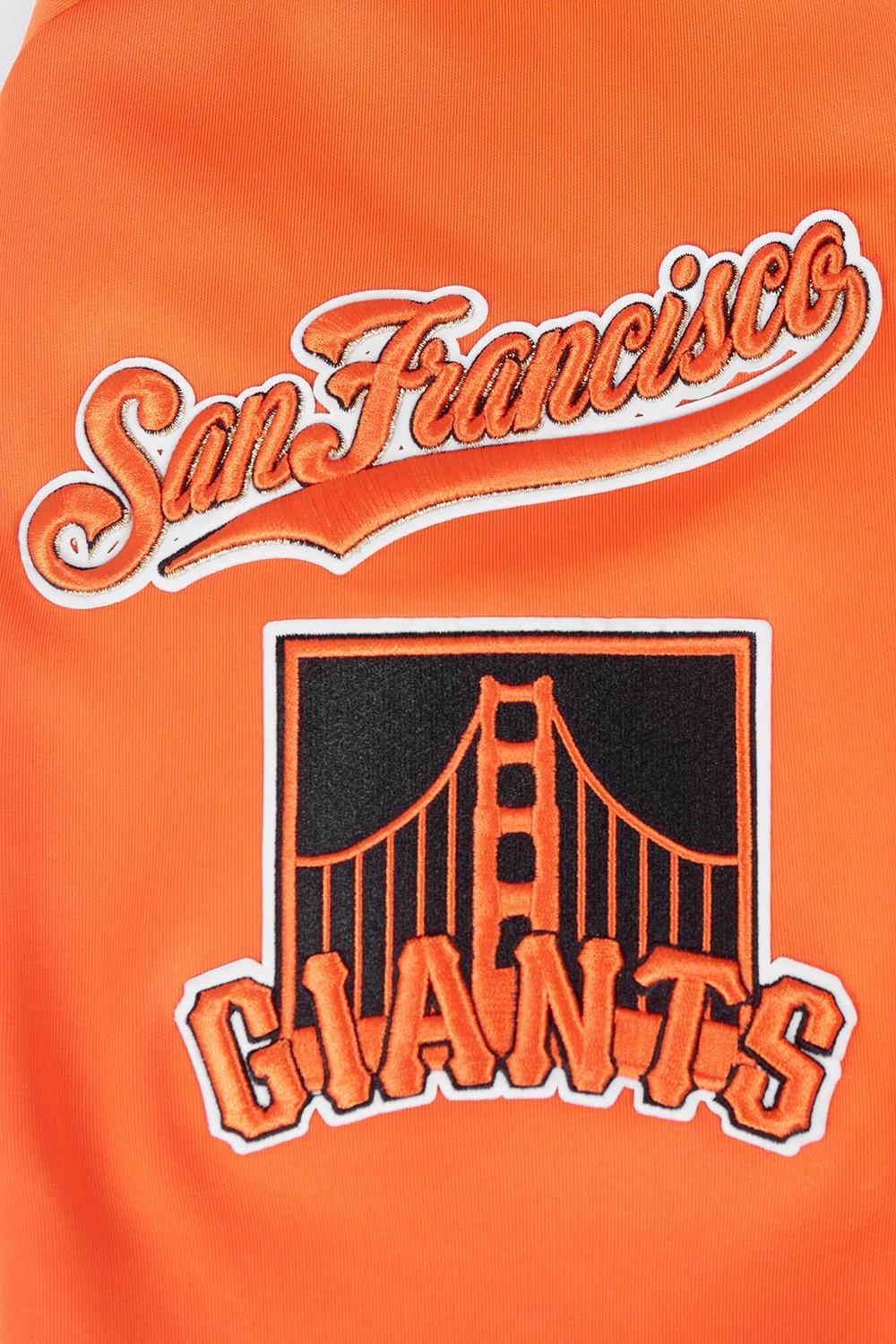 Pro Standard Men's MLB San Francisco Giants Classic Track Jacket - Orange - ORANGE
