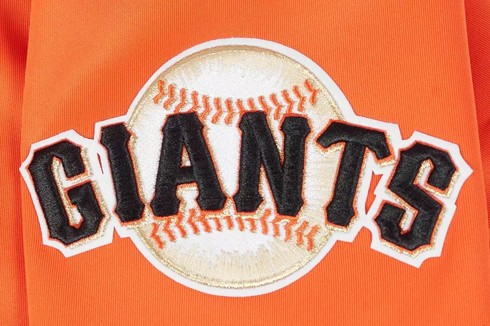 Pro Standard Men's MLB San Francisco Giants Classic Track Jacket - Orange - ORANGE