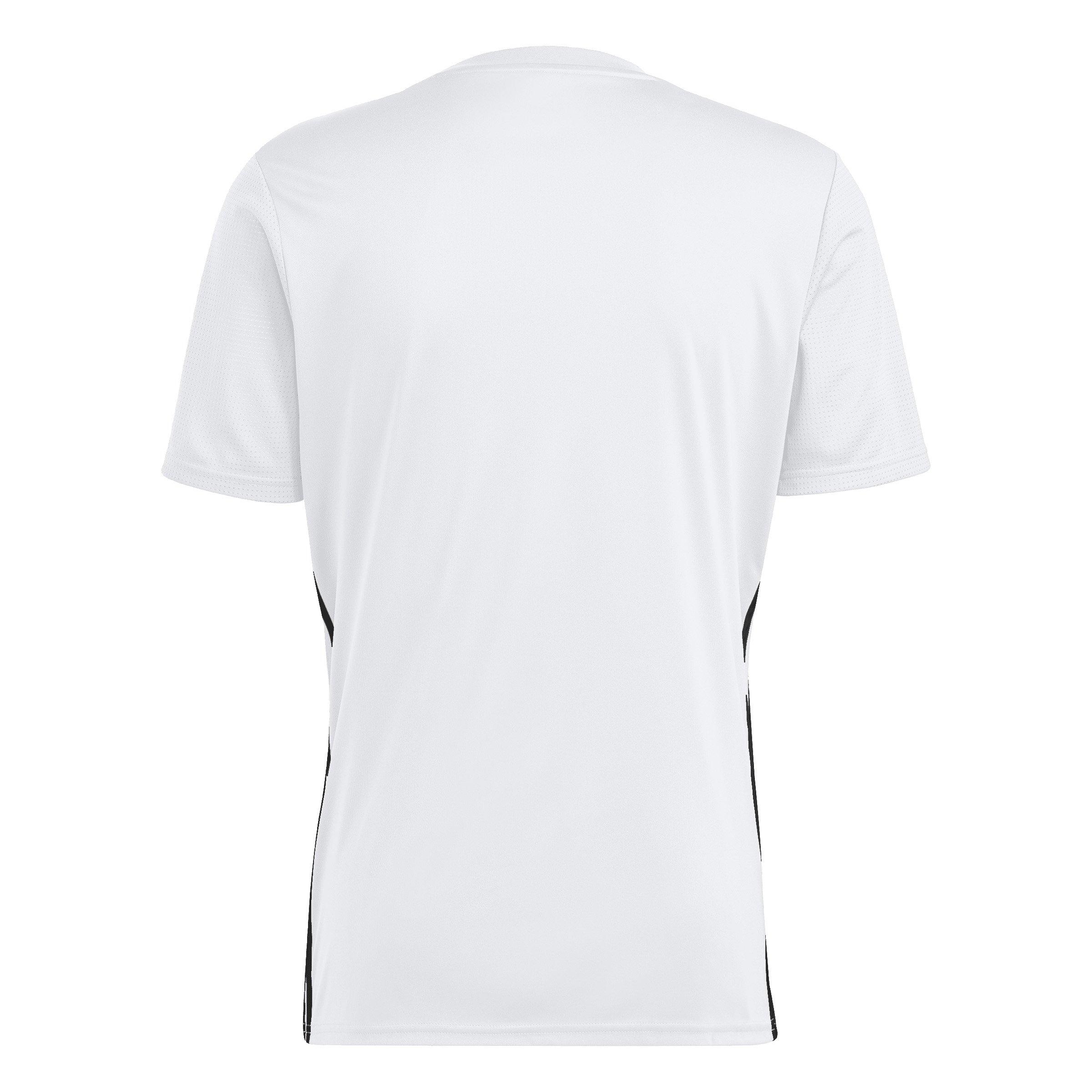 adidas Men's Tabela 23 Soccer Jersey -White/Black - WHITE/BLACK Thumbnail View 2