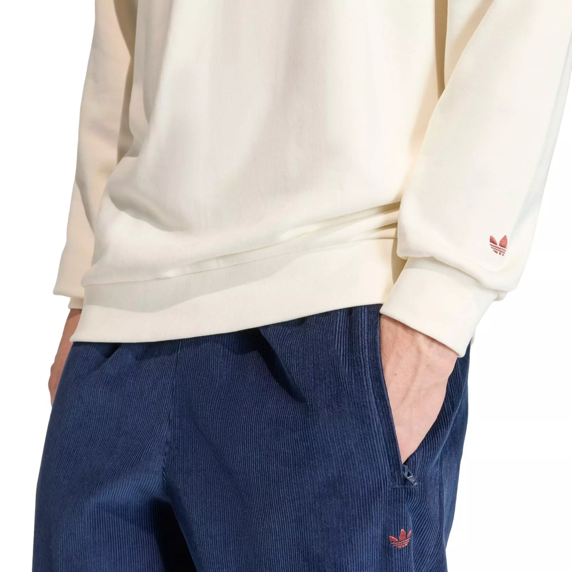 Jude Bellingham Loose Half Zip Sweatshirt -Cream - CREAM