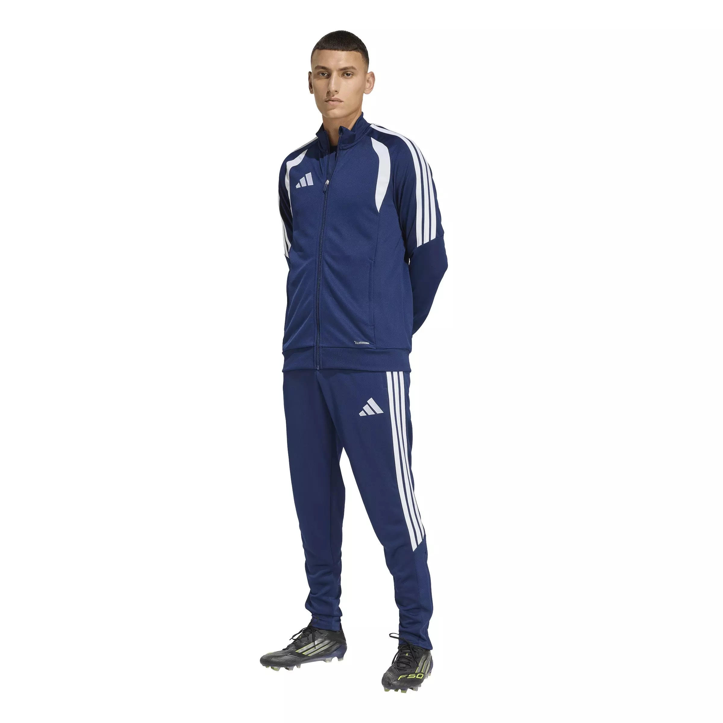 adidas Men's Tiro 26 League Training Tracksuit Bottoms - Navy/White - NAVY/WHITE
