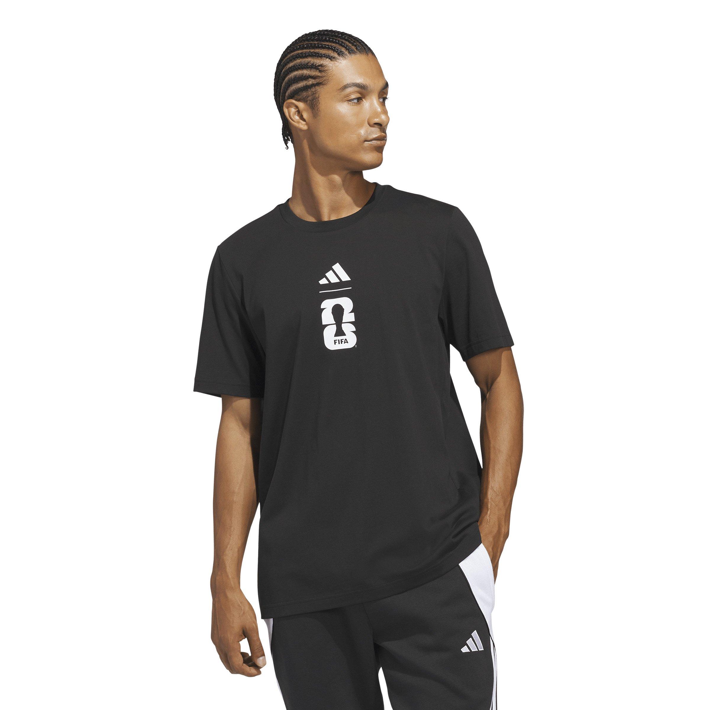 adidas Men's World Cup 26 OMB Graphic T-Shirt -Black - BLACK Thumbnail View 1