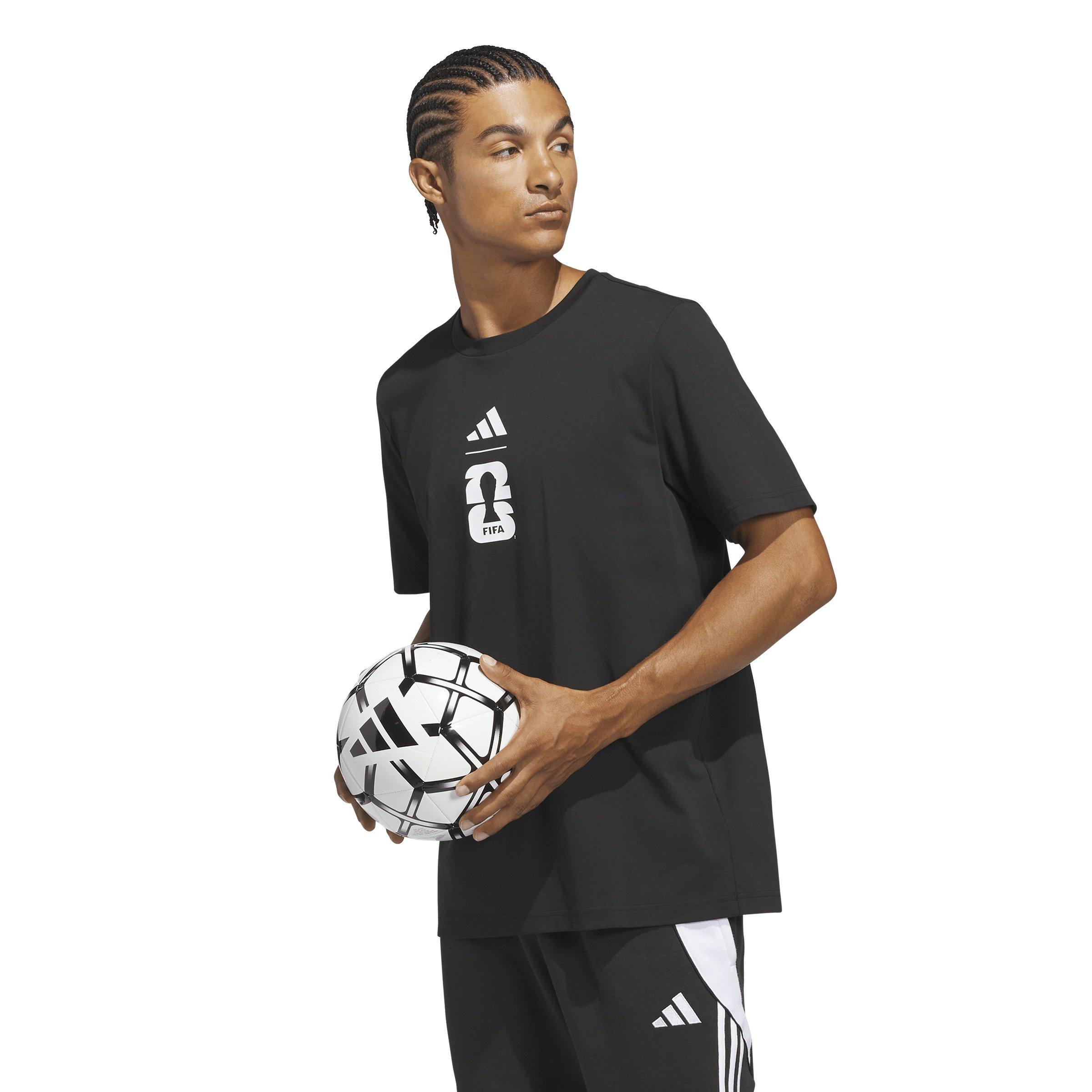 adidas Men's World Cup 26 OMB Graphic T-Shirt -Black - BLACK Thumbnail View 5